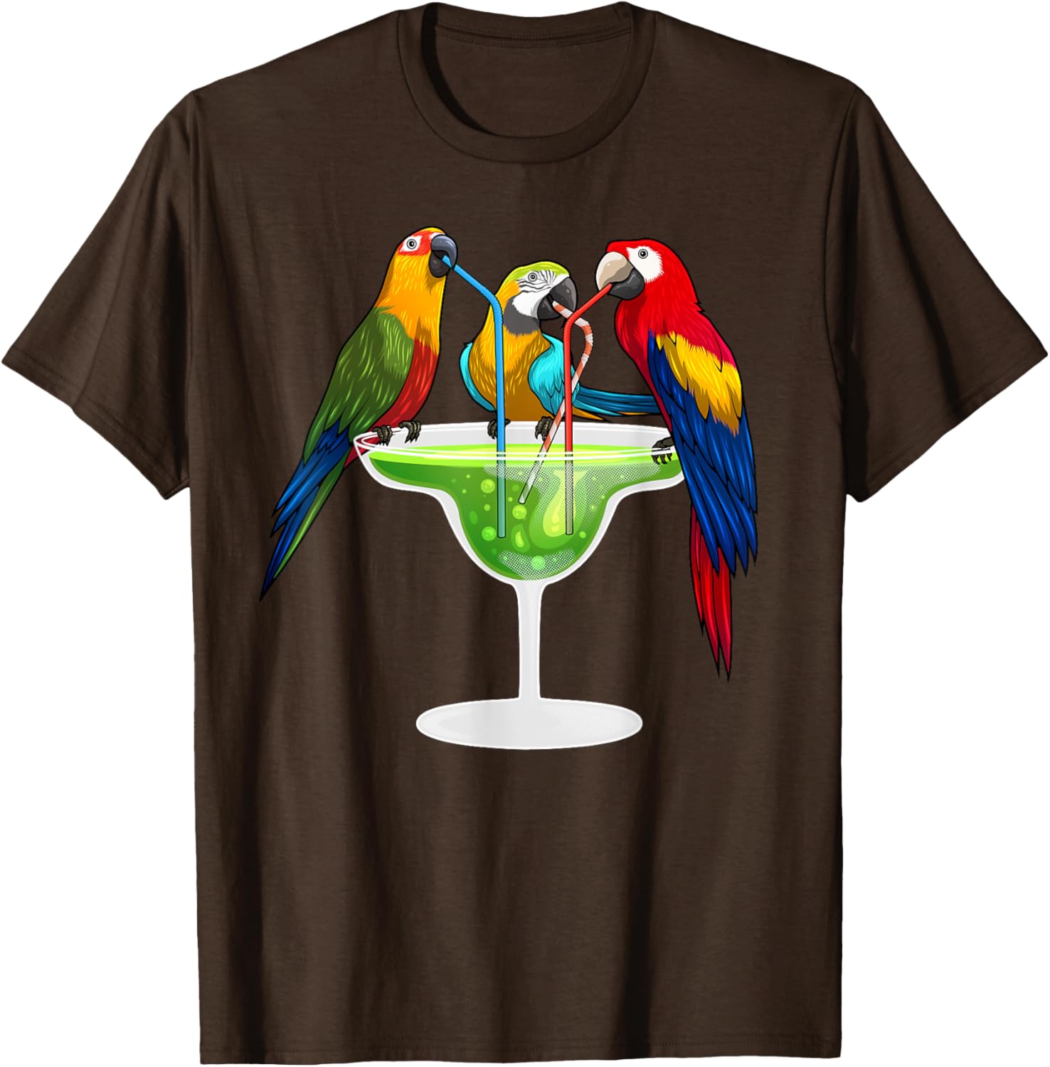 Cool Parrot Art T-Shirt for Bird Lovers - Fun Apparel for All Ages - 5