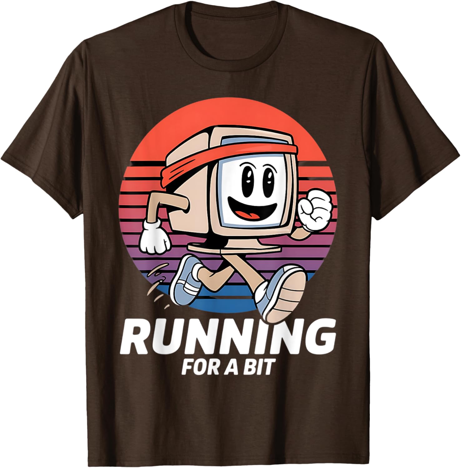 Funny IT Computer Jogging Runner T-Shirt for Tech Lovers and Athletes - 6