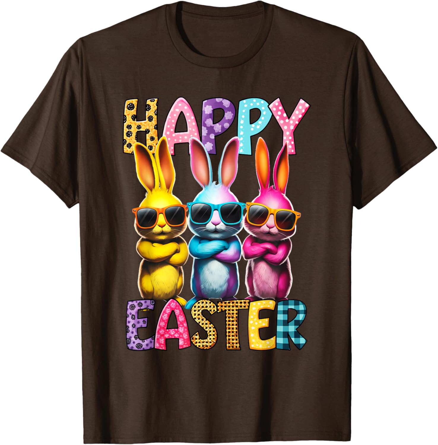 Funny Easter Bunny T-Shirt for Kids and Adults - Happy Easter Tees - 15