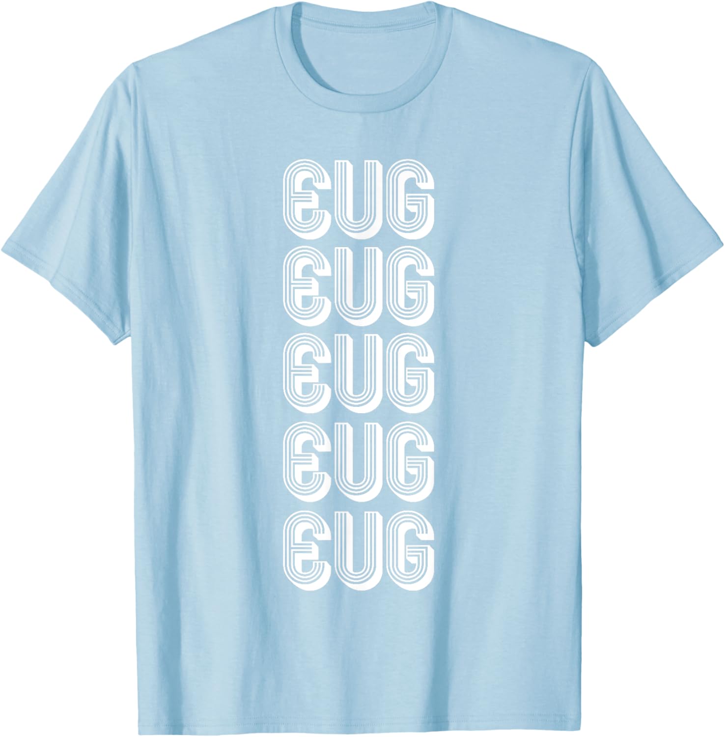 EUG Eugene Airport Travel T-Shirt for Comfortable Travel Style - 26