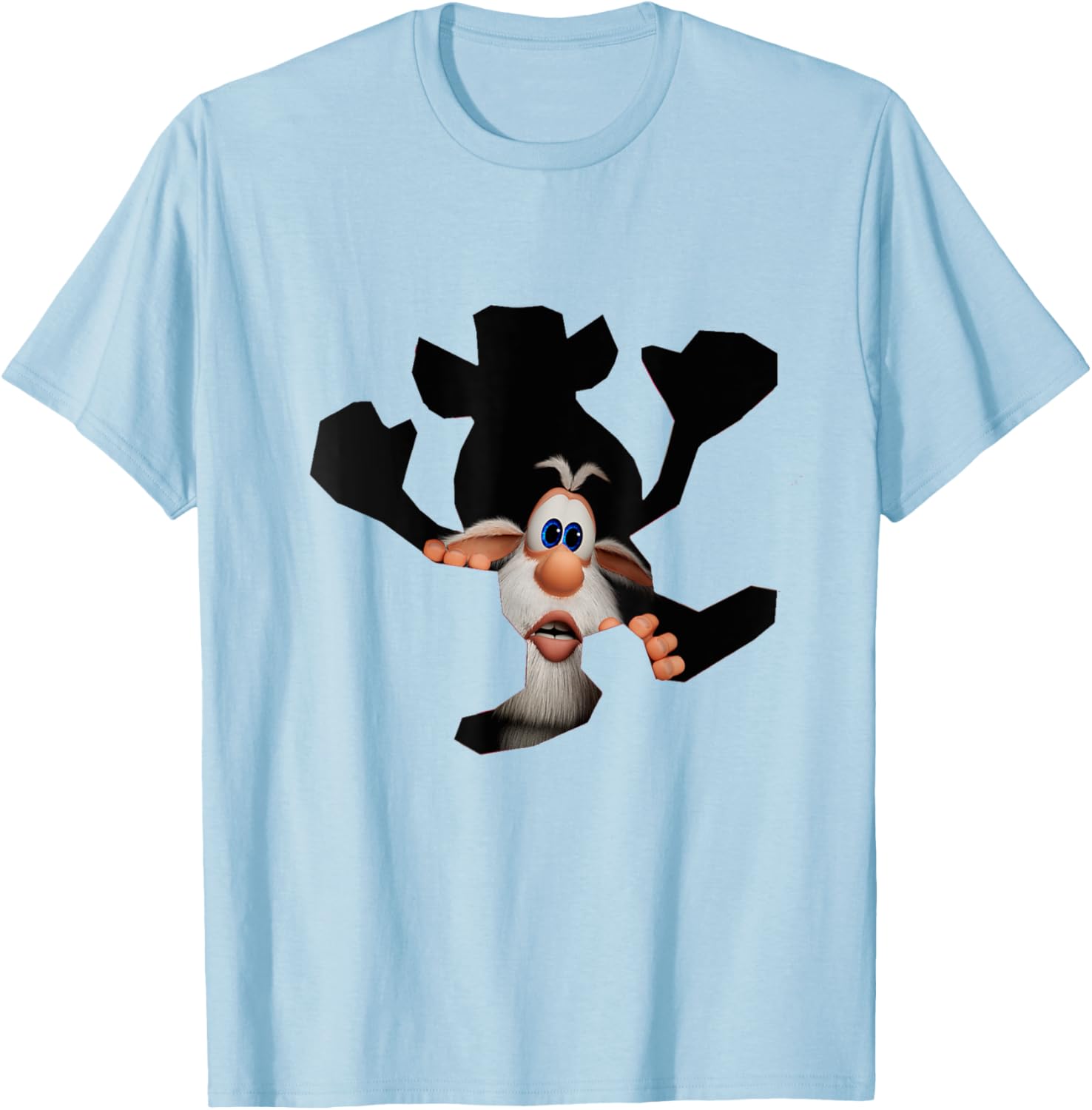 Cool Wall Hole Booba T-Shirt for Unique Casual Style and Comfort - 14