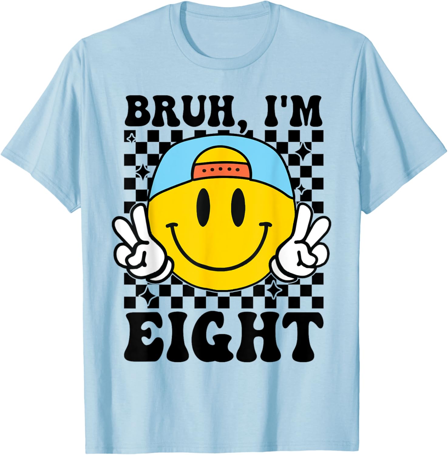 Groovy 8th Birthday T-Shirt for Boys and Girls Fun Gift Idea - 12