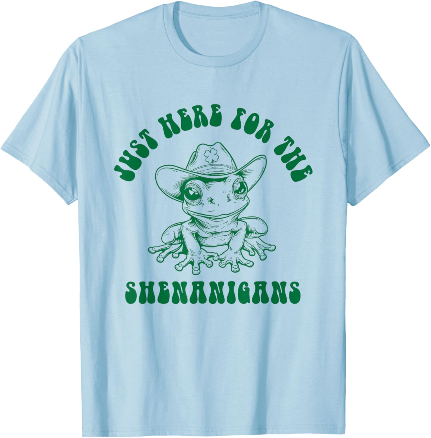 Frog Cowboy Hat St Patricks Day T-Shirt for Fun Shenanigans - 8