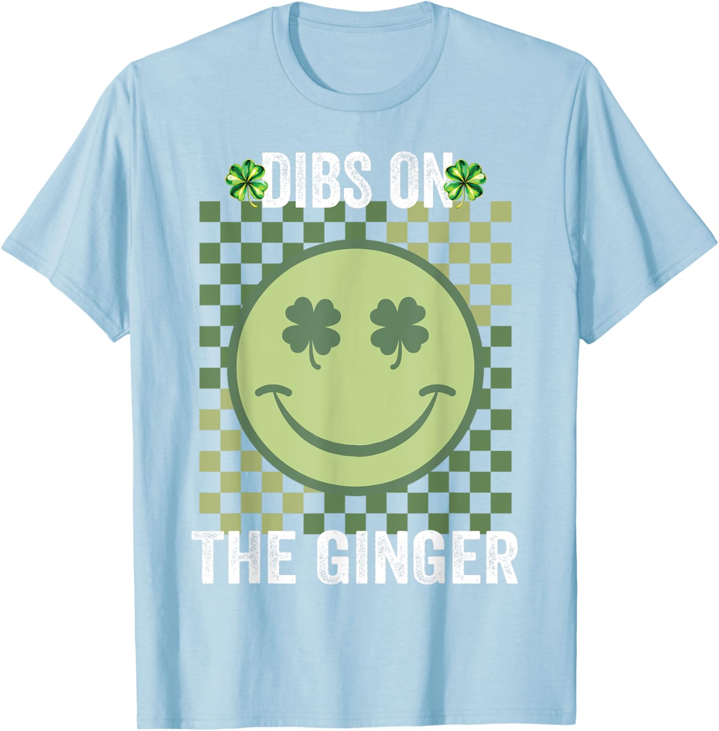 Dibs on the Ginger St Patrick's Shamrock T-Shirt for Women and Girls - 2