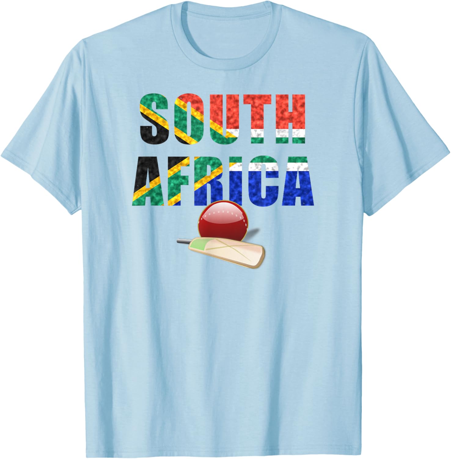 Cricket South Africa Flag T-Shirt Perfect for Fans and Players - 3