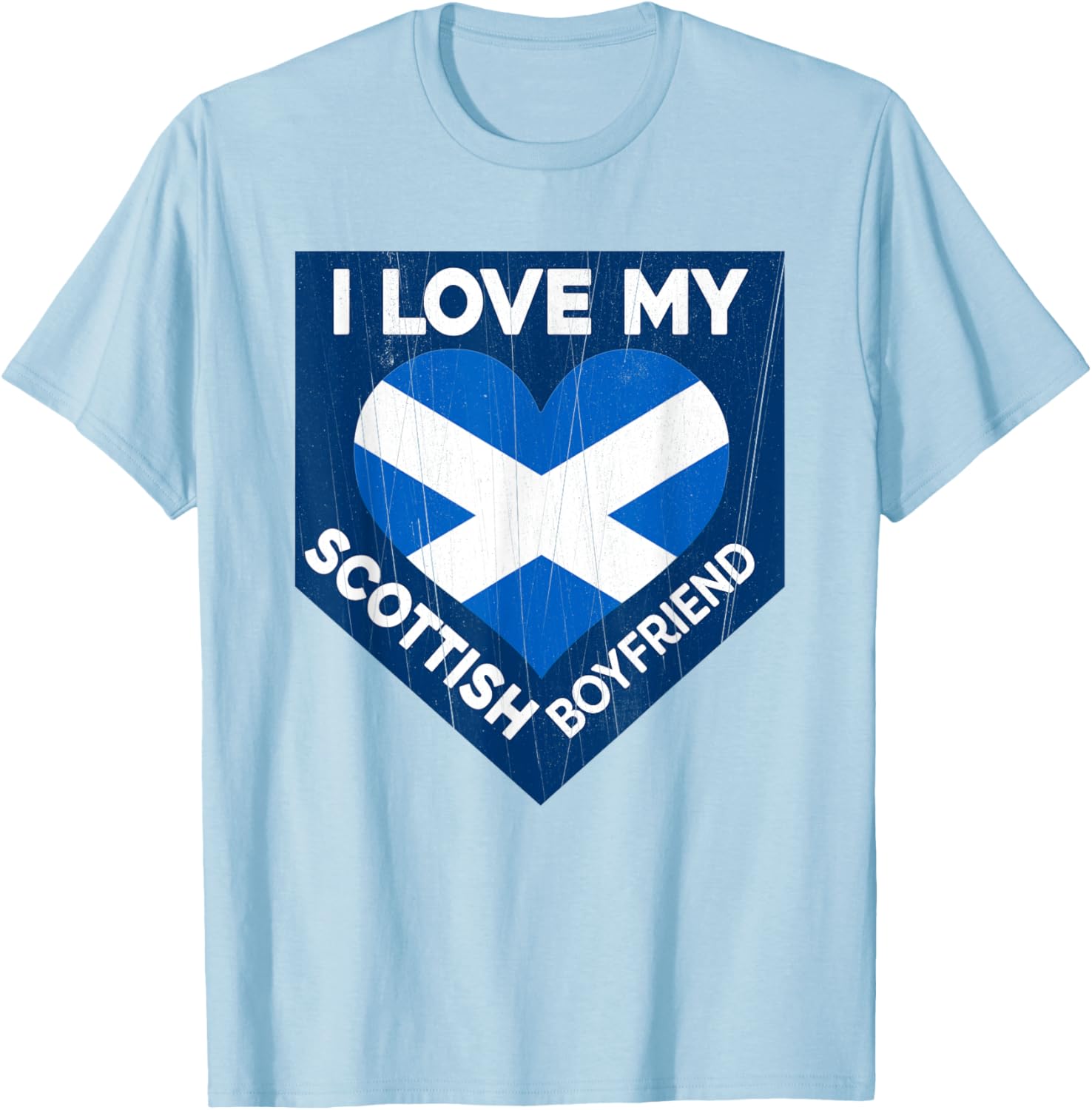 Funny I Love My Scottish Boyfriend T-Shirt for Proud Girlfriends - 3
