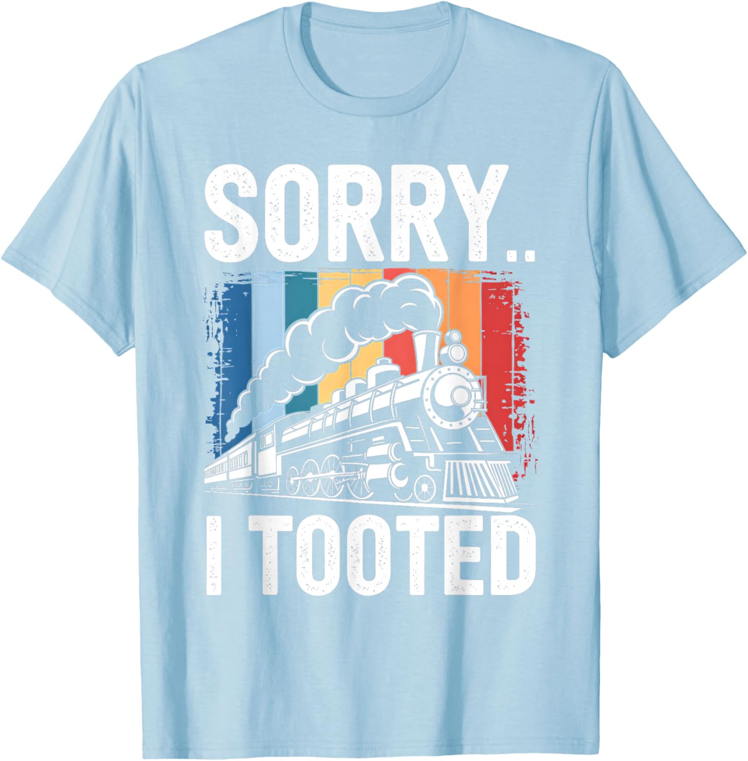 Funny Train Sorry I Tooted T-Shirt for Kids - Perfect Railroad Gift - 5