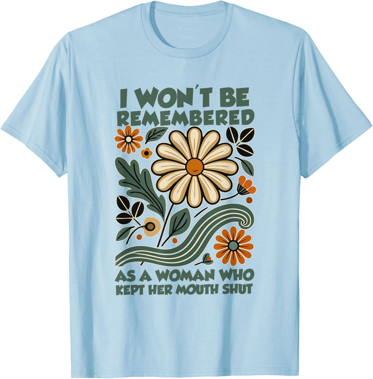 Empowered Woman Statement T-Shirt - Speak Up and Stand Out Clothing - 8