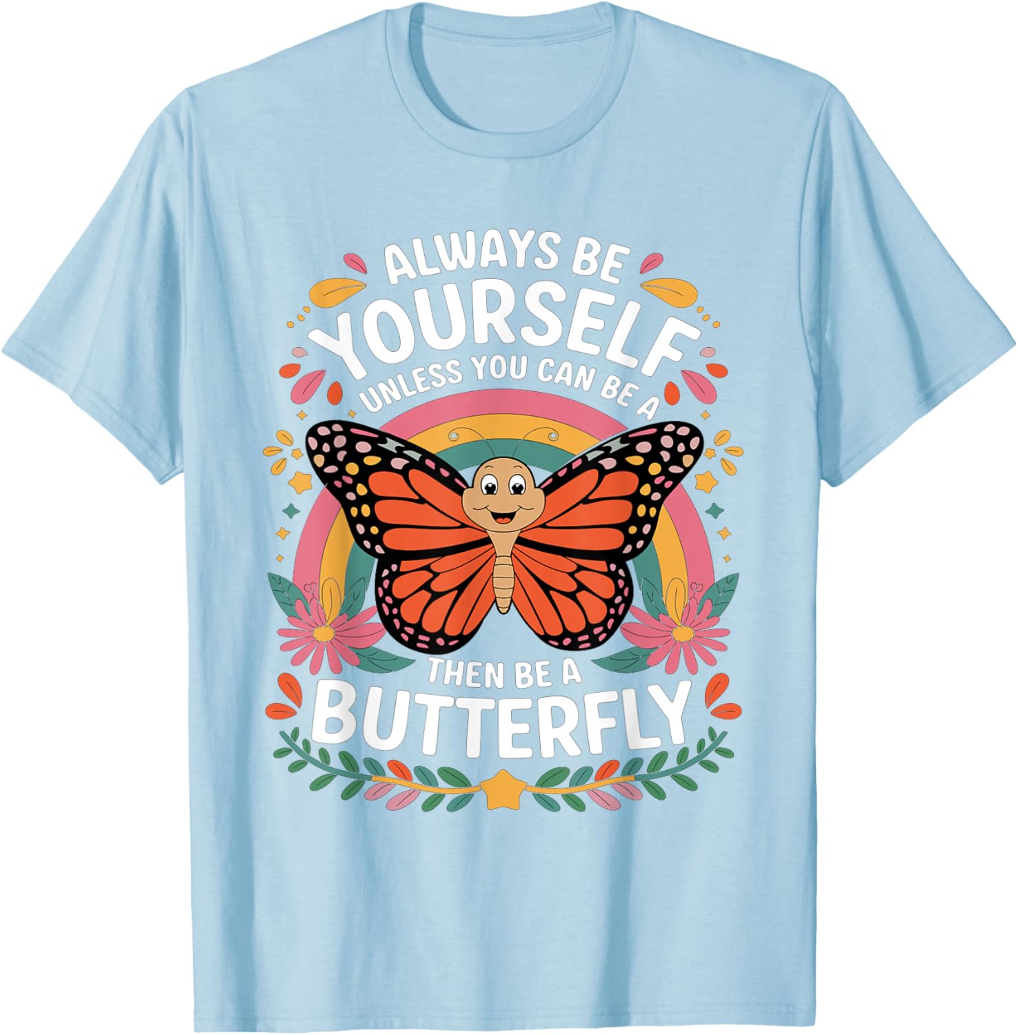 Cute Butterfly T-Shirt with Funny Sarcastic Jokes for Butterfly Lovers - 4