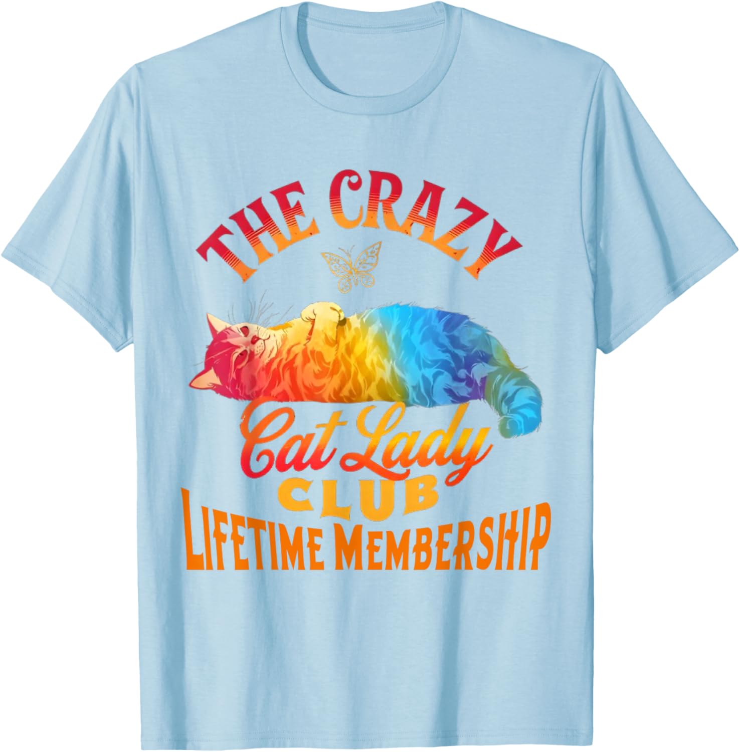 Crazy Cat Lady Club T-Shirt for Cat Lovers - Fun and Stylish Apparel - 3
