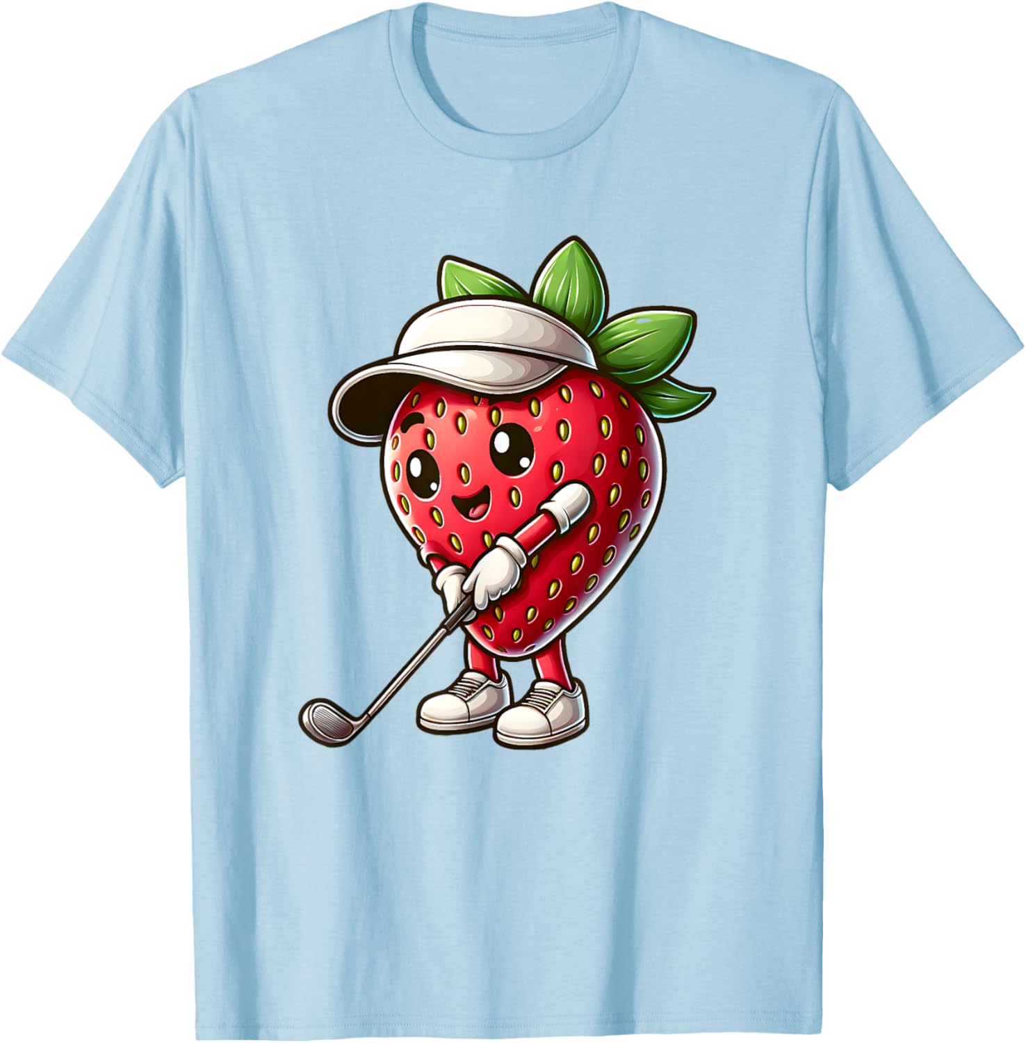 Funny Strawberry Golf Buddy T-Shirt for Golf Lovers and Friends - 16