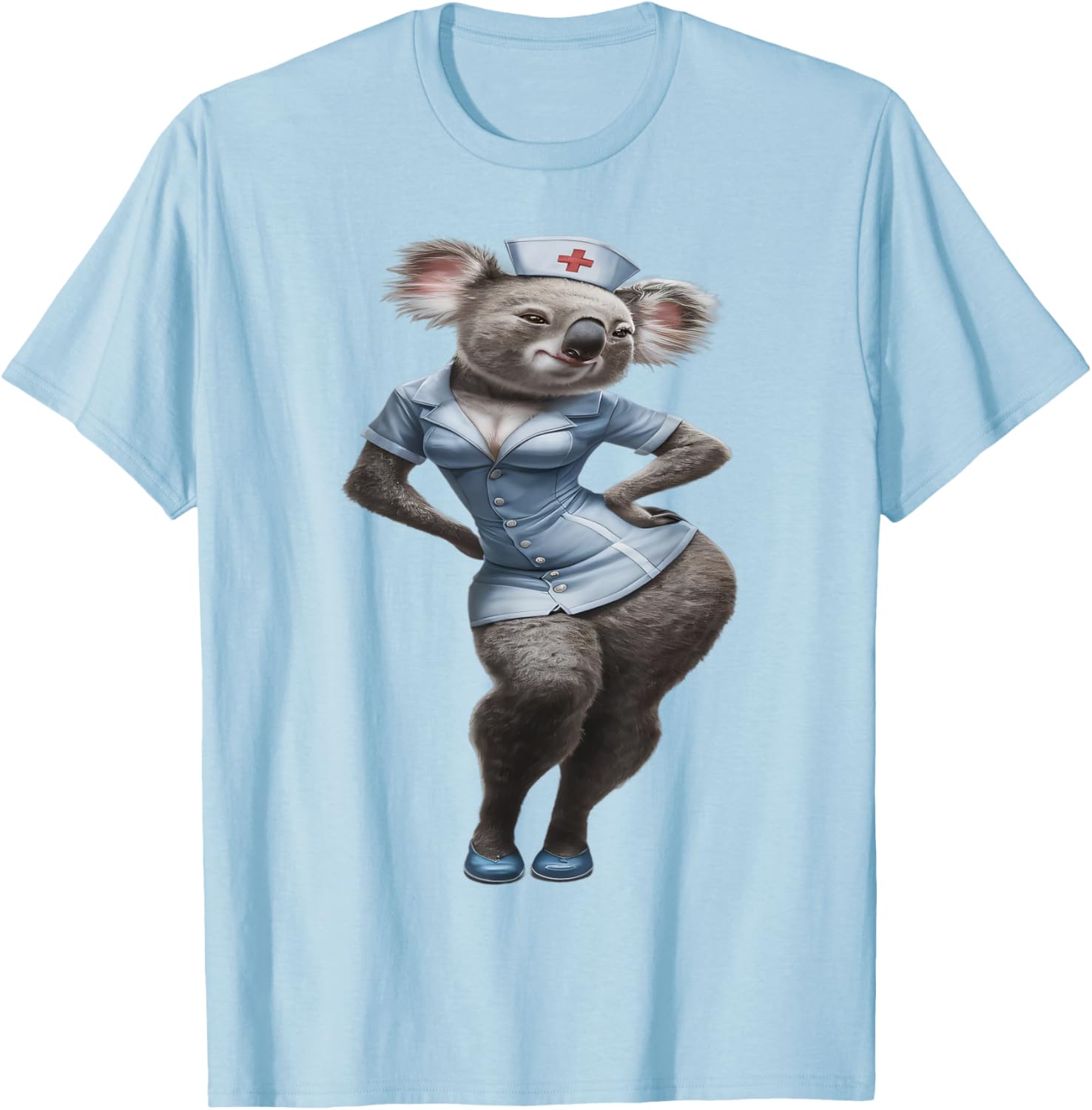Funny Koala Nurse T-Shirt for Men and Women - Cute and Comfy Apparel - 7