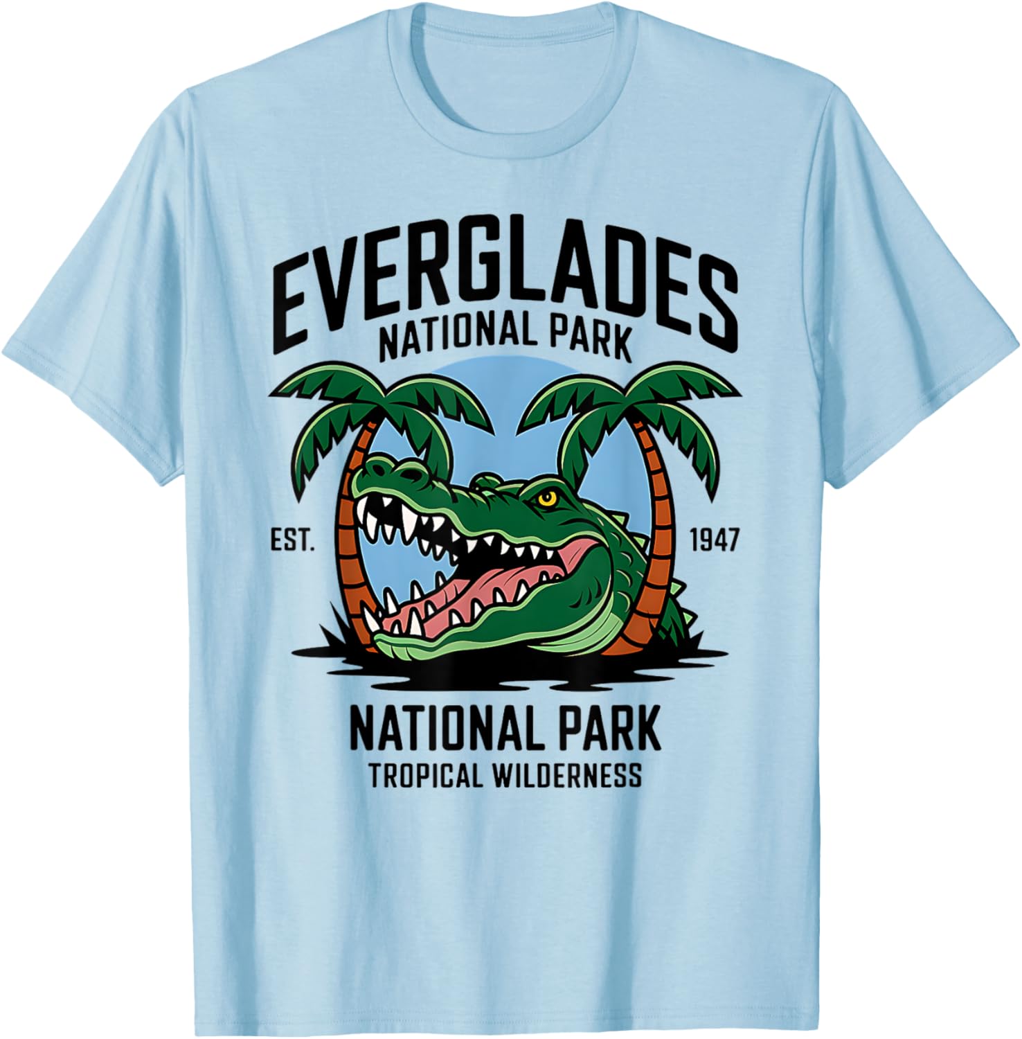 Everglades National Park Tropical Wilderness T-Shirt for Nature Lovers - 2