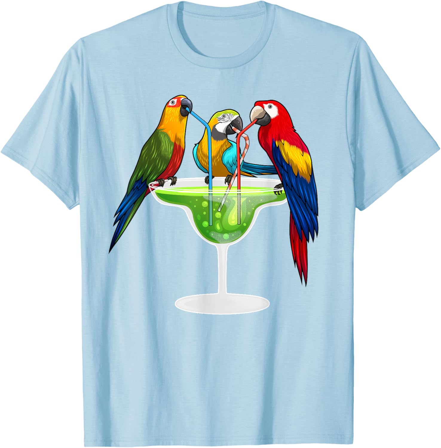 Cool Parrot Art T-Shirt for Bird Lovers - Fun Apparel for All Ages - 16
