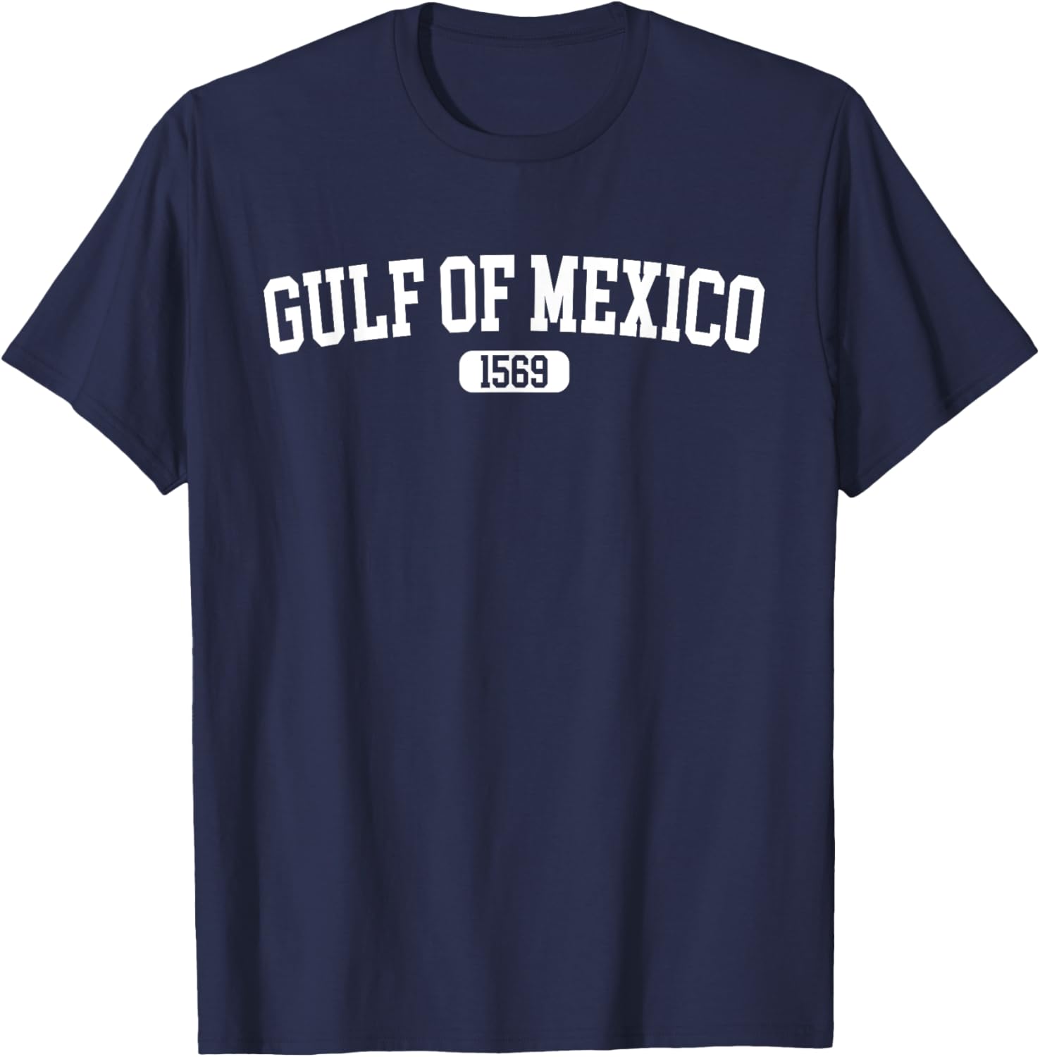Gulf of Mexico Map Lover T-Shirt for Enthusiasts and Travelers - 16