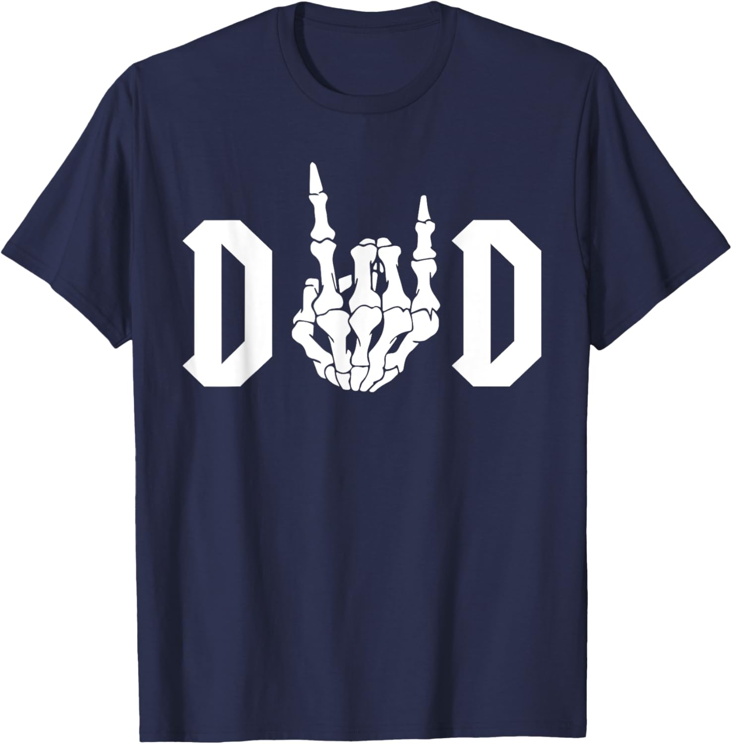Gothic Skeleton Dad Birthday T-Shirt for Family Matching Fun - 20