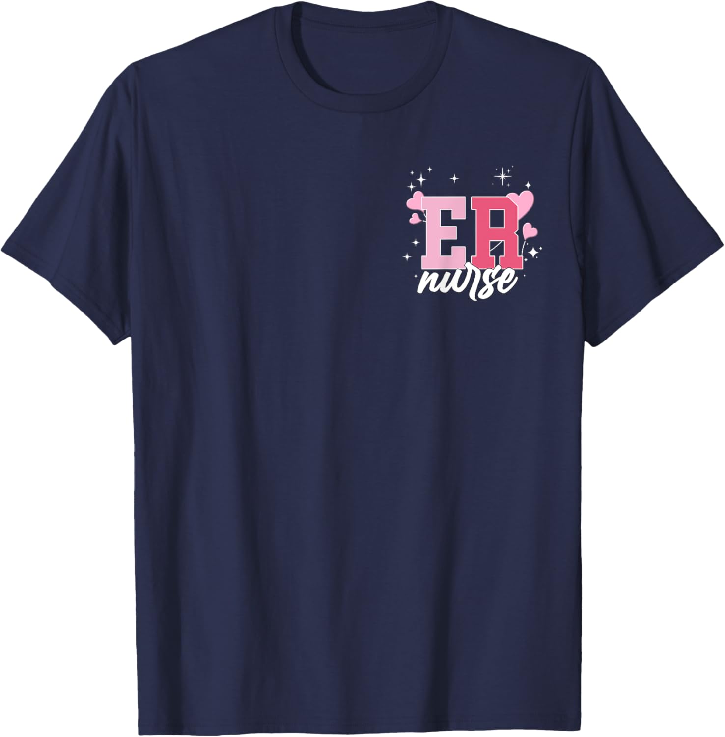 Emergency Department Valentine T-Shirt for ER Nurses - Cute & Fun Design - 13
