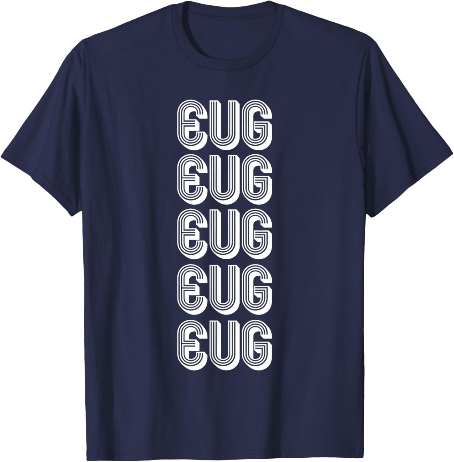 EUG Eugene Airport Travel T-Shirt for Comfortable Travel Style - 21