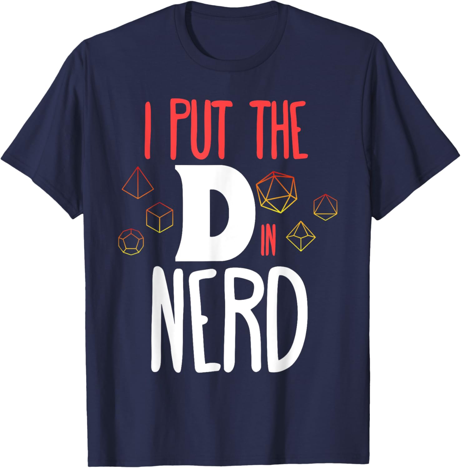 Fun I Put The D In Nerdd Matching Couple Role Playing T-Shirt - 8