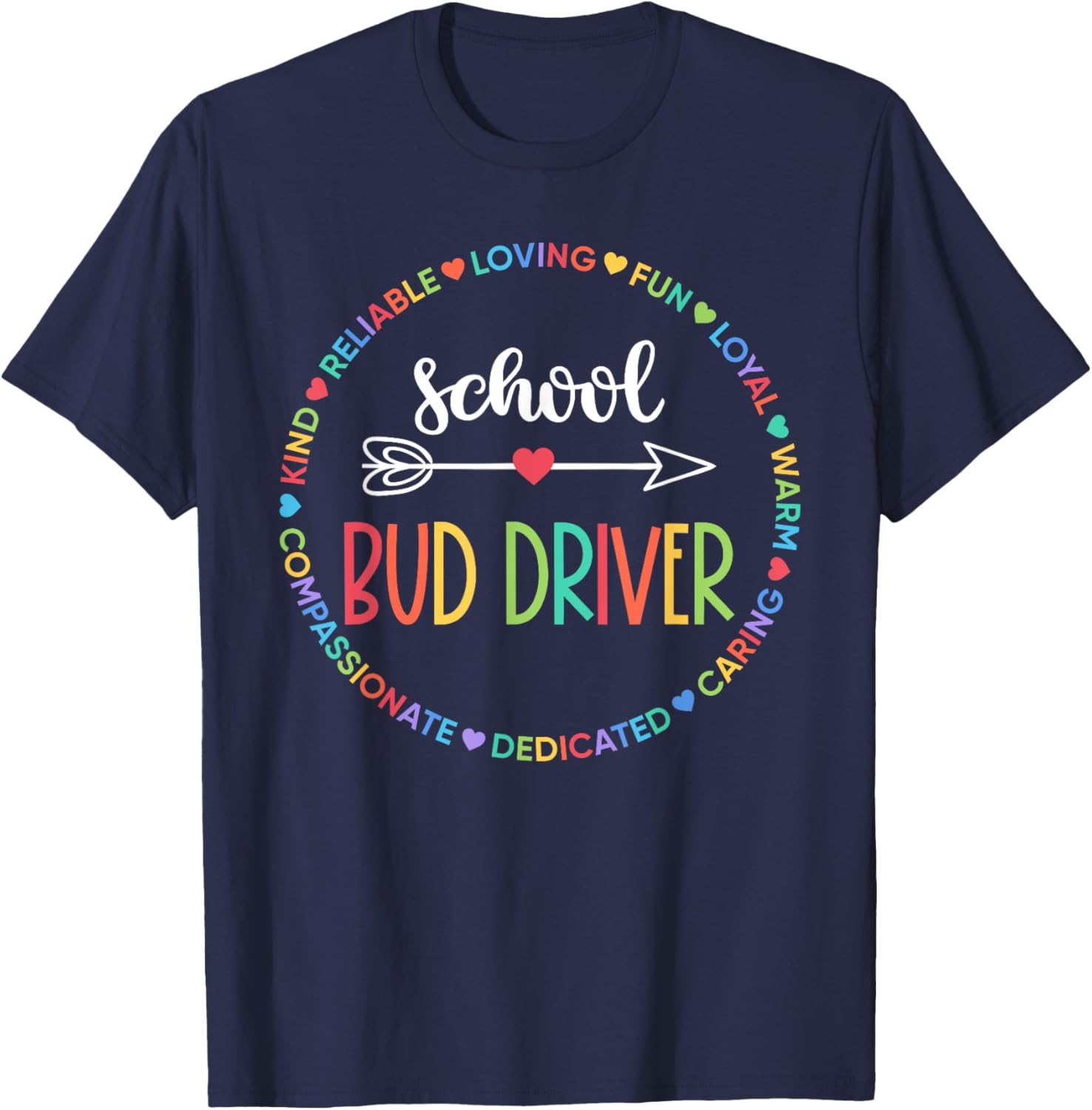 Bus Driver Squad School Bus Driver Appreciation T-Shirt Gift - 20