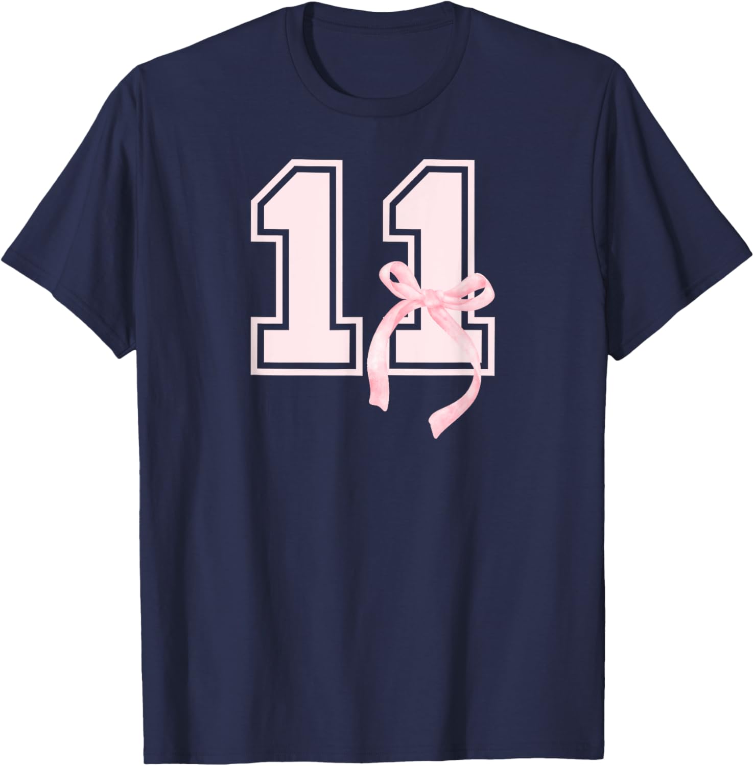 Coquette Bow T-Shirt for 11th Birthday Girls β Fun & Stylish Gift! - 9