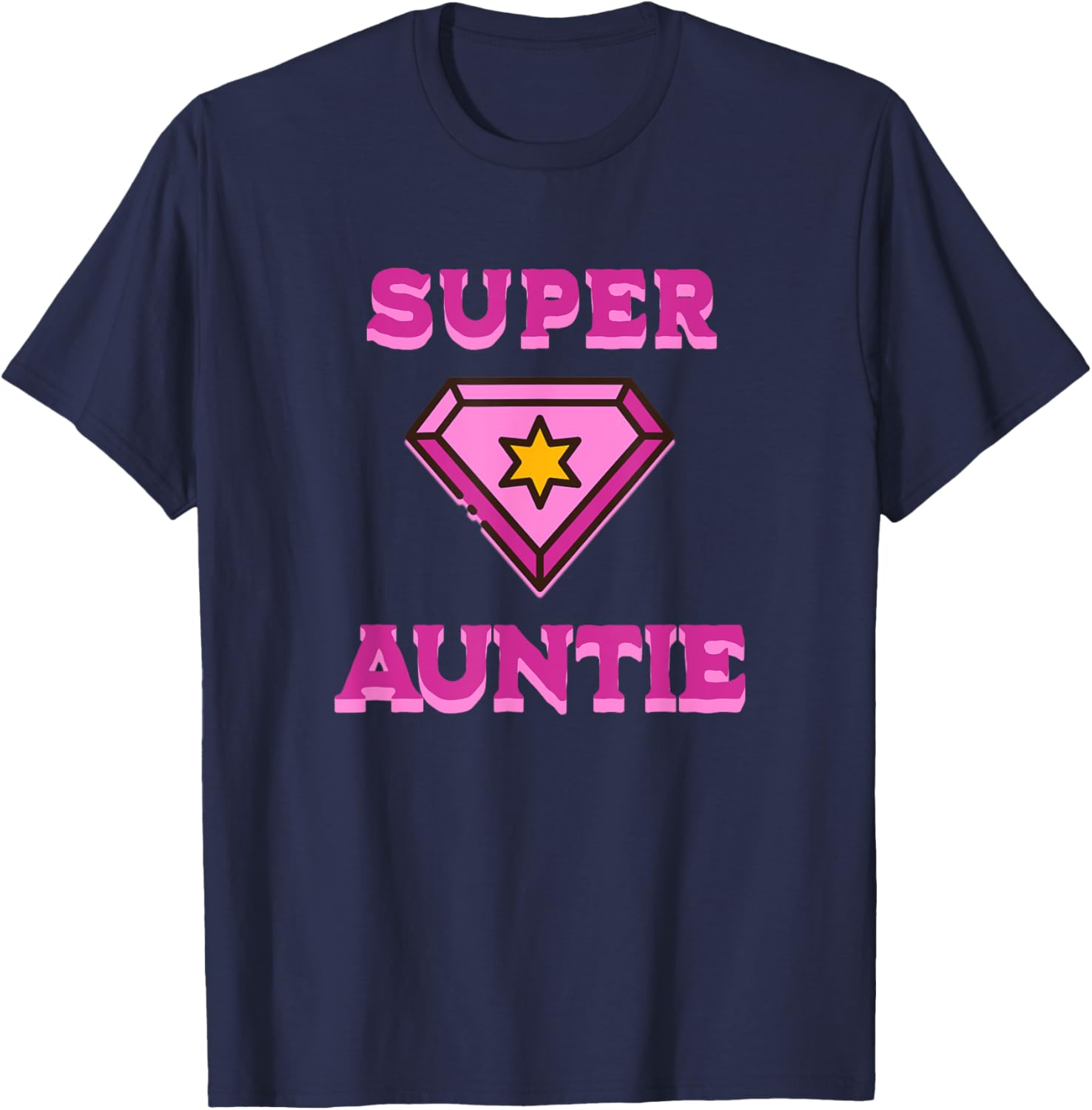 Funny Super Auntie T-Shirt for Mother's Day Gift - Cute and Comfy Apparel - 3
