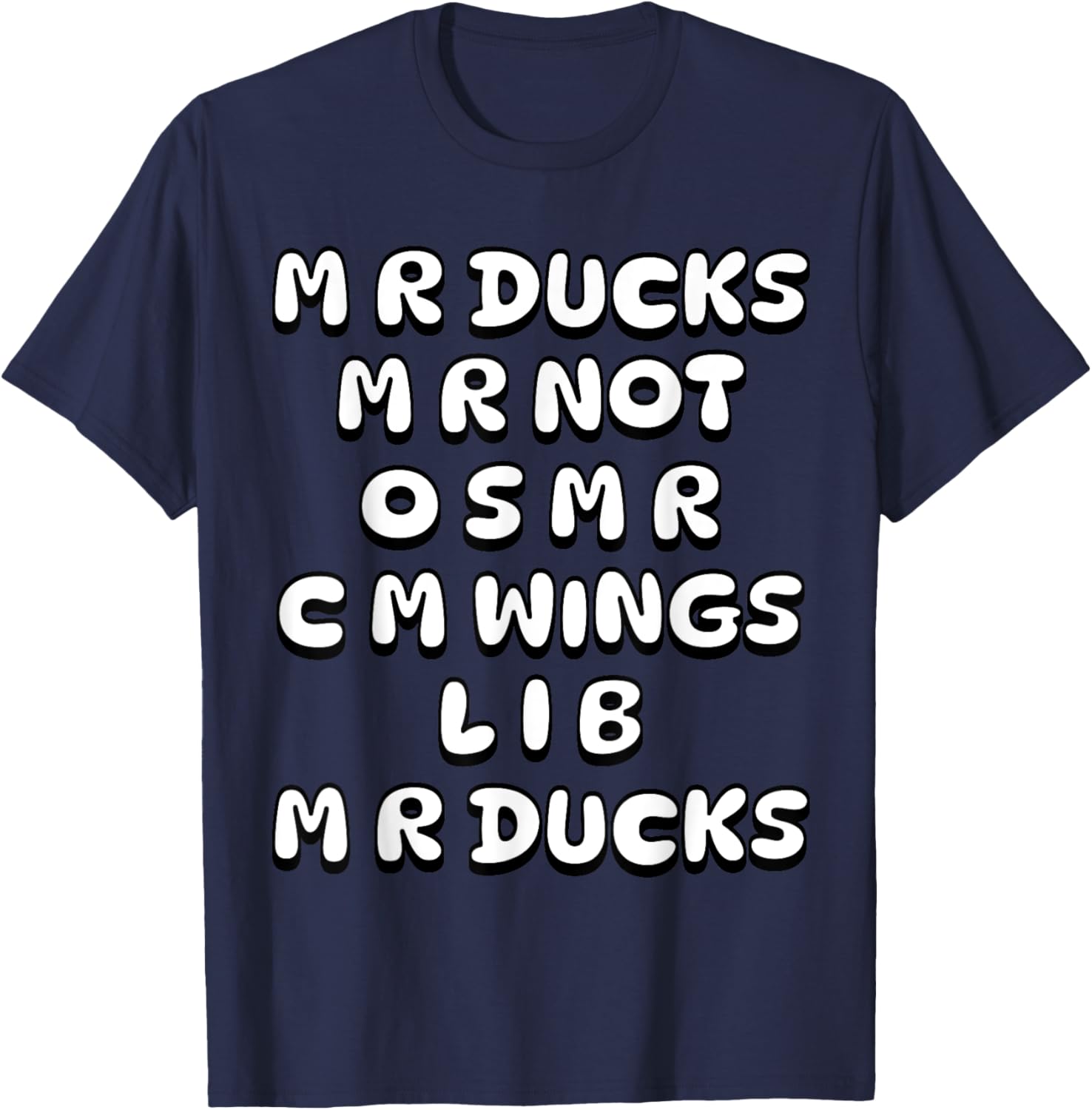 Funny M R Ducks Lover T-Shirt with Wings for Fun Casual Wear - 9