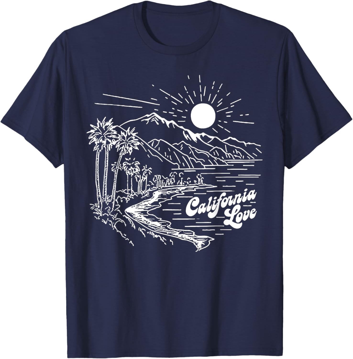 California Love T-Shirt for Men and Women - Stylish and Comfortable Apparel - 2