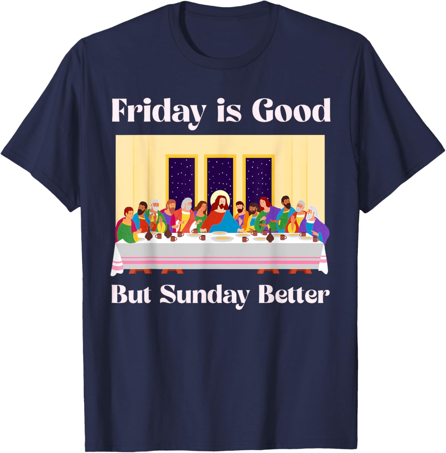 Friday is Good But Sunday is Better Easter T-Shirt for Christians - 4
