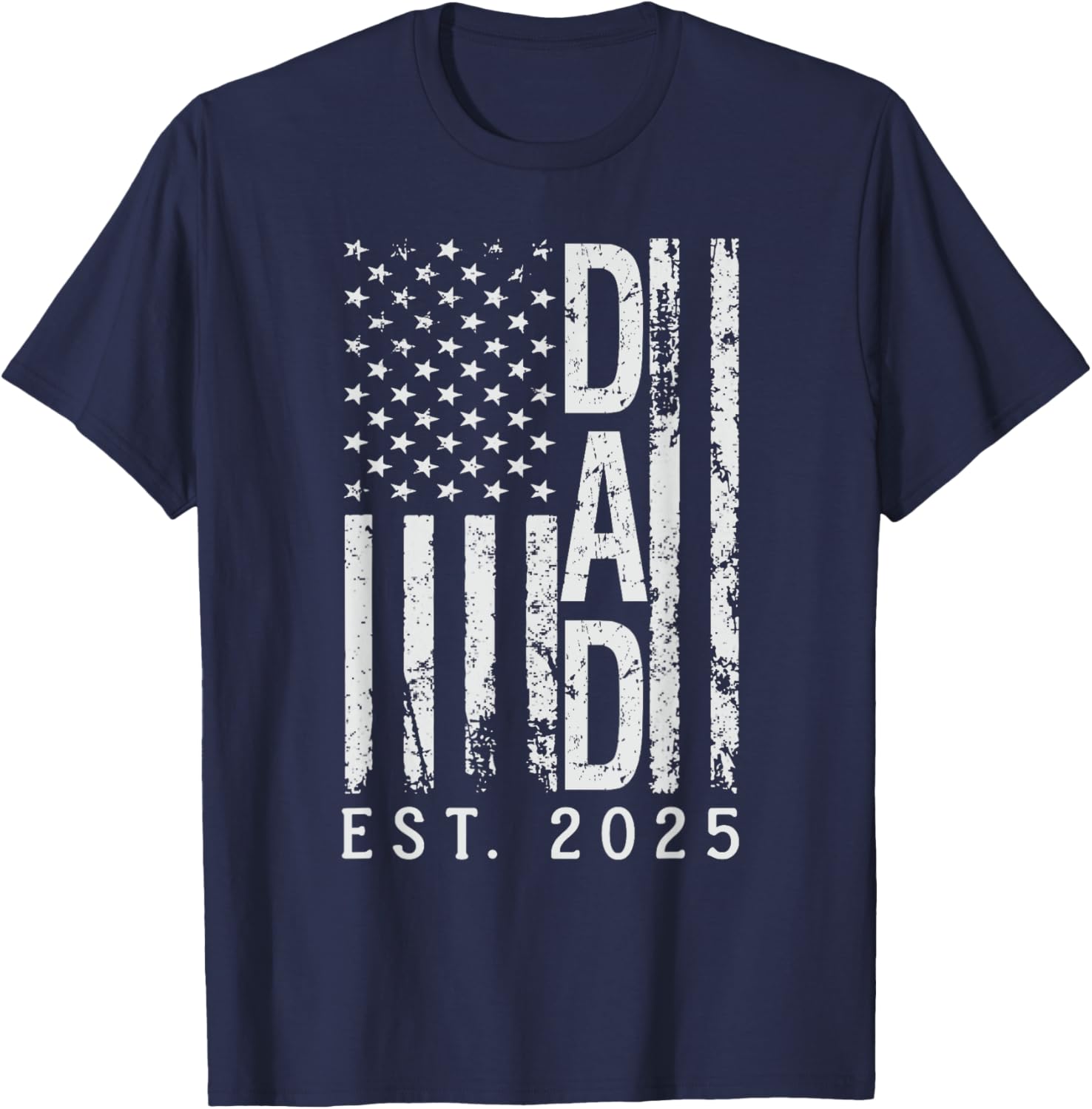 Funny Dad Est. 2025 T-Shirt for Soon-to-Be New Dads - Perfect Gift - 13