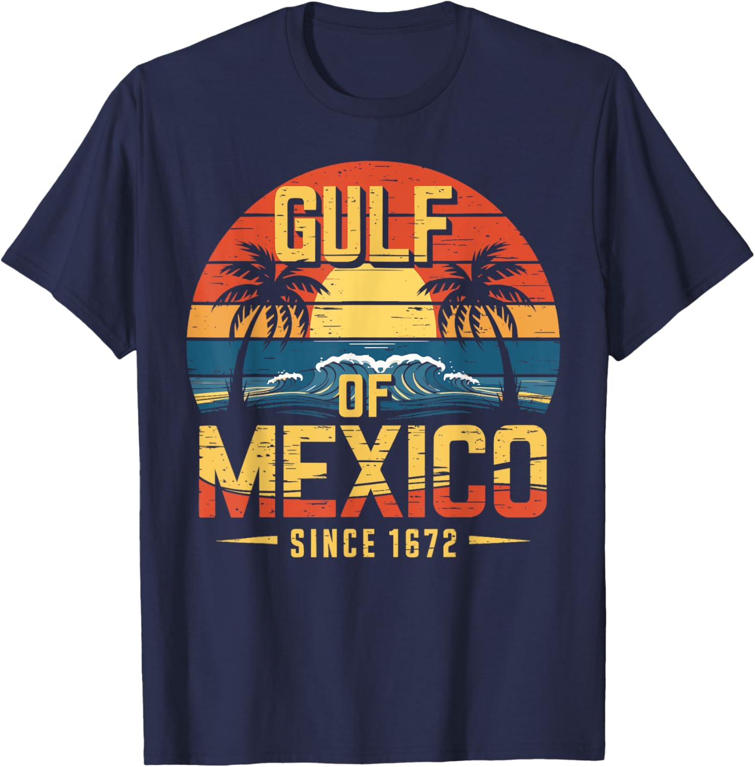 Gulf of Mexico Everlasting Summer T-Shirt for Beach Lovers - 10
