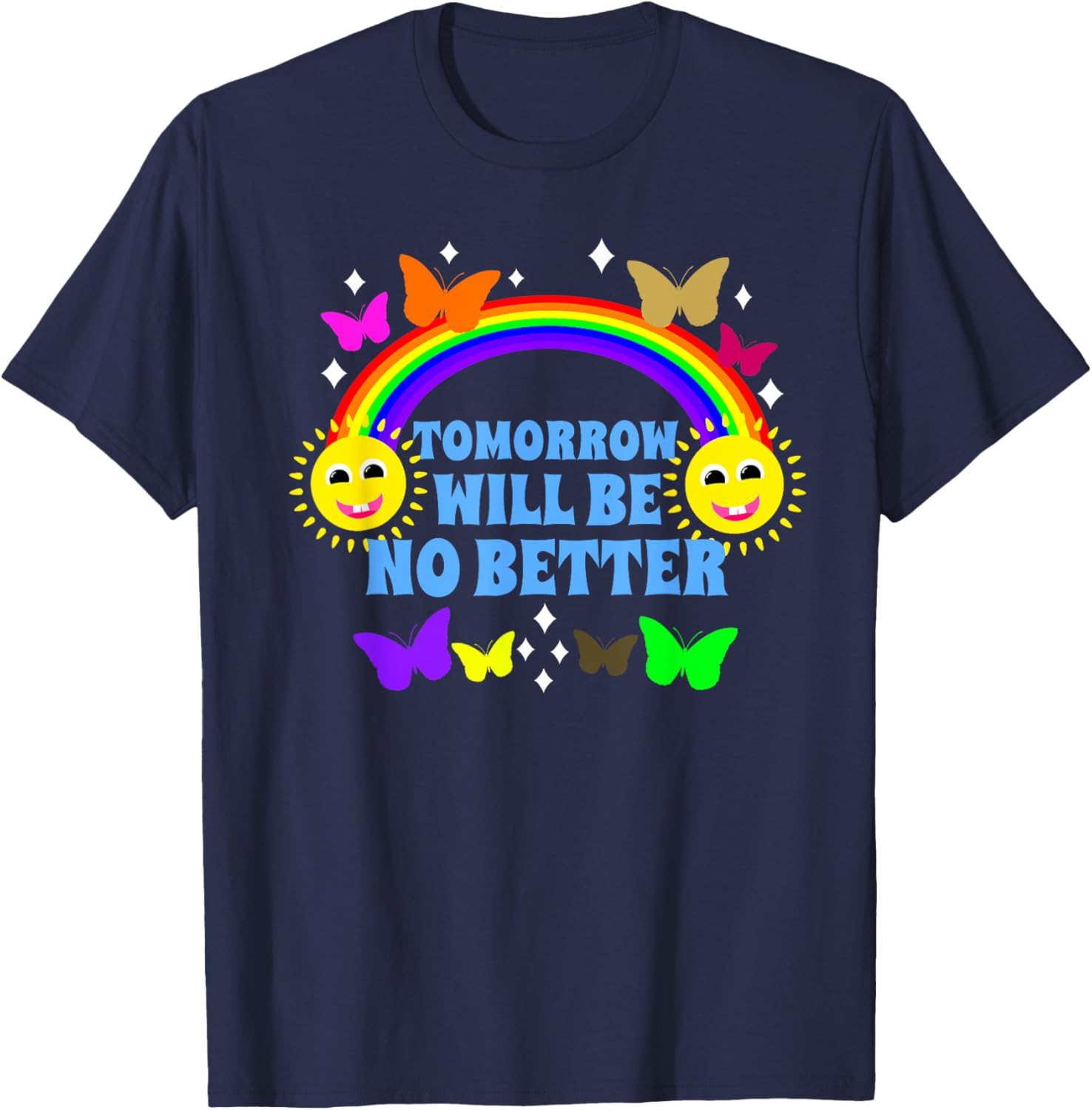 Cheerful Optimistic Nihilism T-Shirt for Positive Vibes and Fun Style - 13