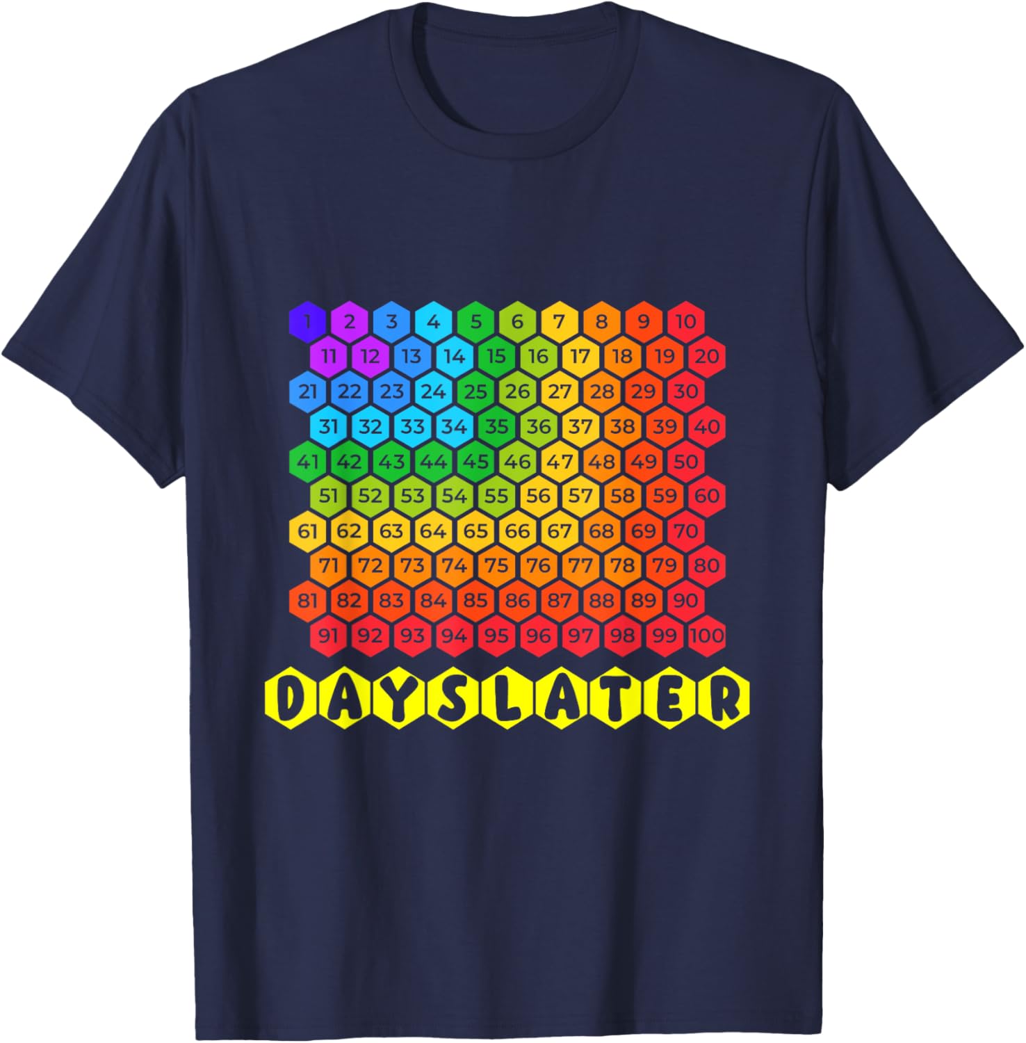Celebrate 100 Days of School with Our Fun Teacher and Student T-Shirt - 1