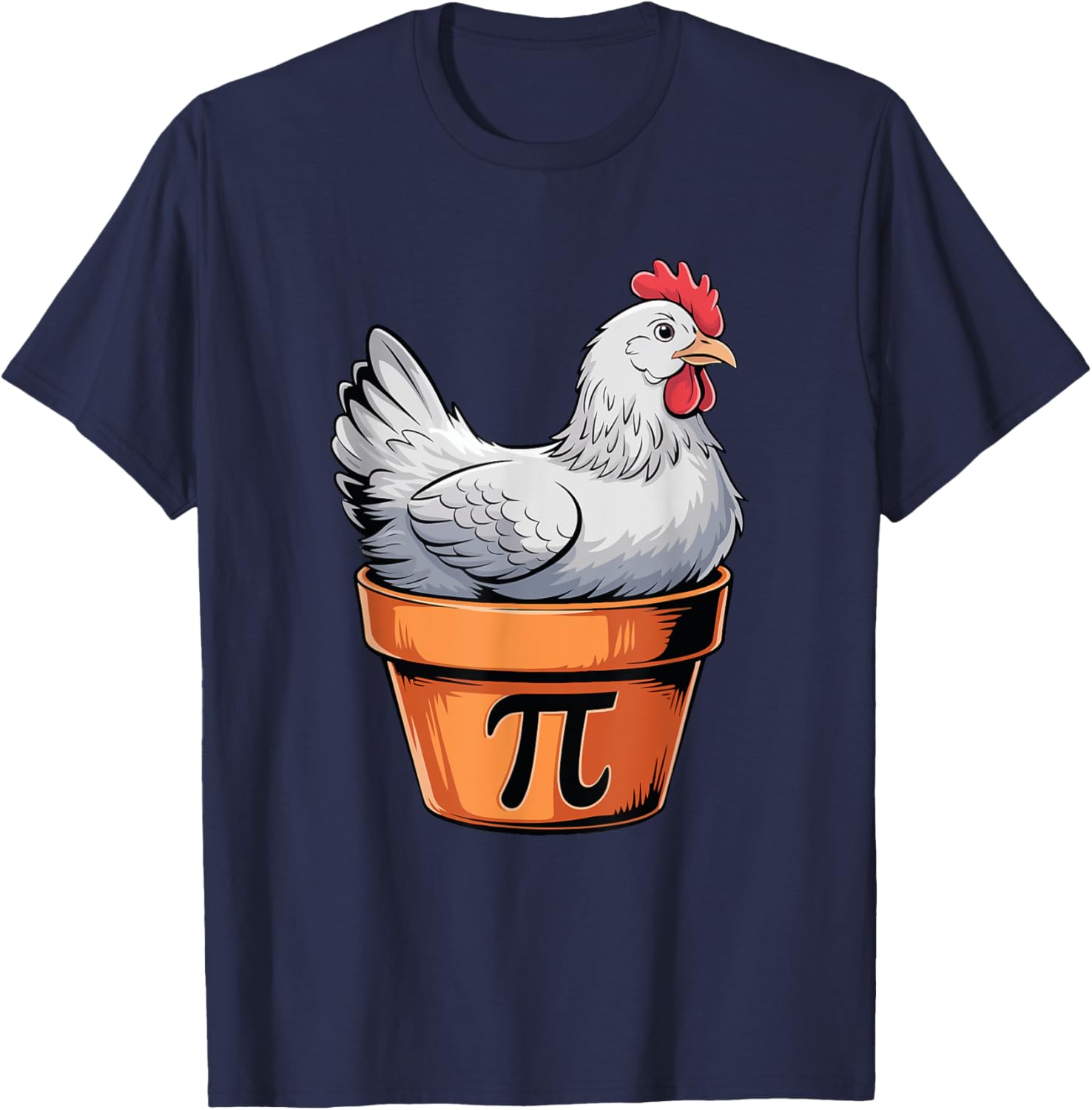 Funny Chicken Pot Pie Day T-Shirt for Teachers and Students March 14 - 27
