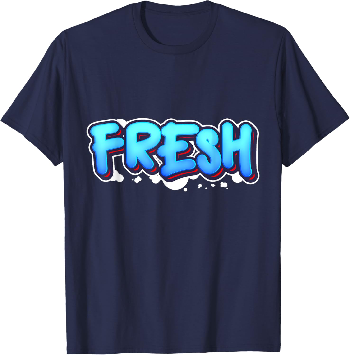 Fresh Graffiti Style Urban Hip-Hop T-Shirt for Trendy Street Fashion - 1