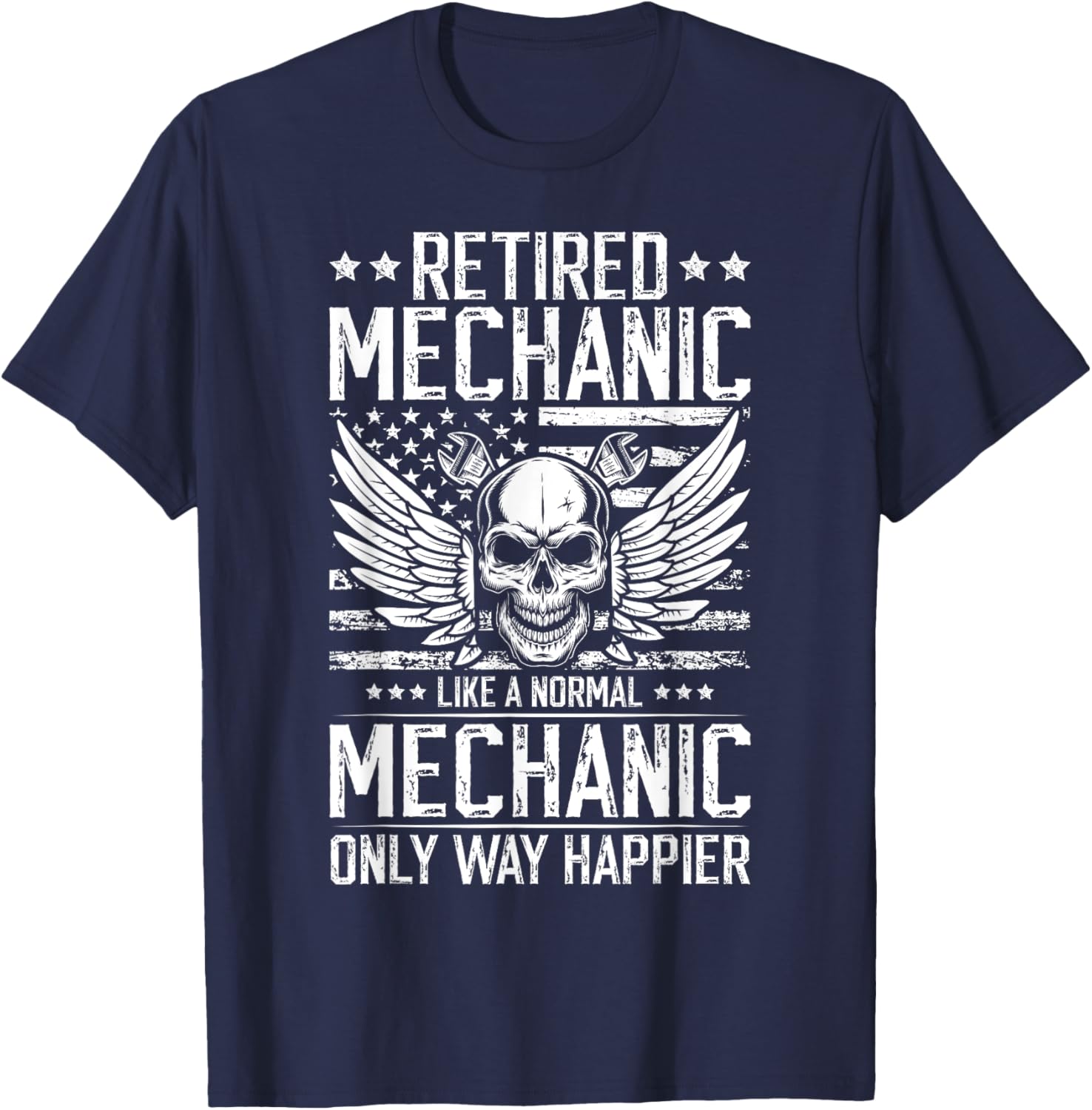 Funny Retired Mechanic T-Shirt for a Hilarious Retirement Gift - 19