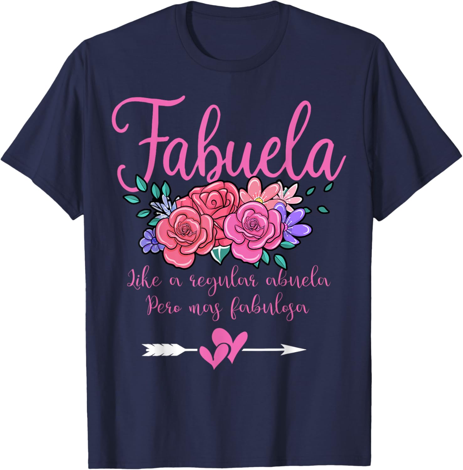 Fabuela Abuela Funny Spanish Grandma Definition T-Shirt for Family Fun - 14