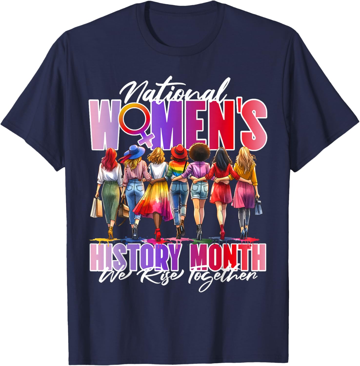 Embrace Equity Women's History Month 2025 T-Shirt for Every Woman - 16