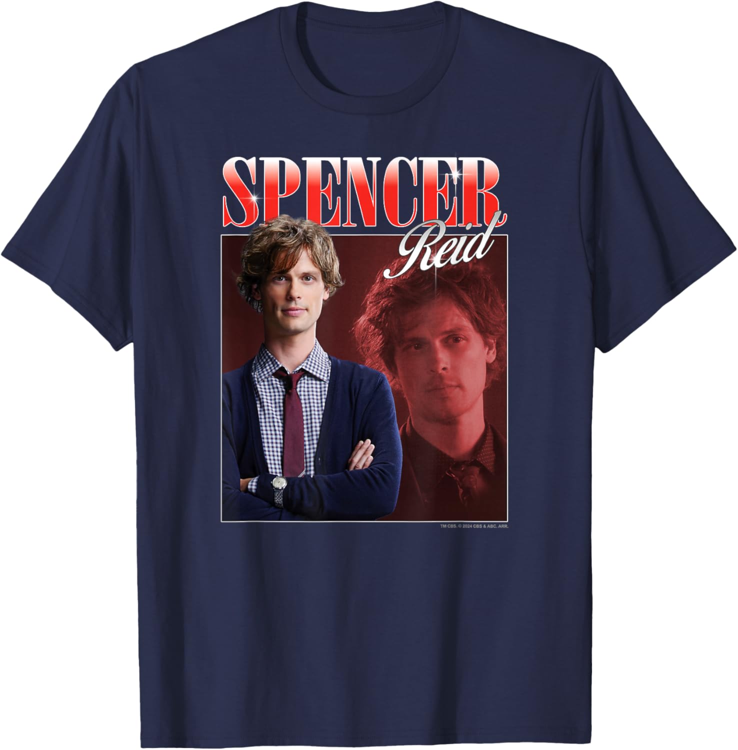 Criminal Minds Spencer Reid Bootleg T-Shirt for Fans and Collectors - 1