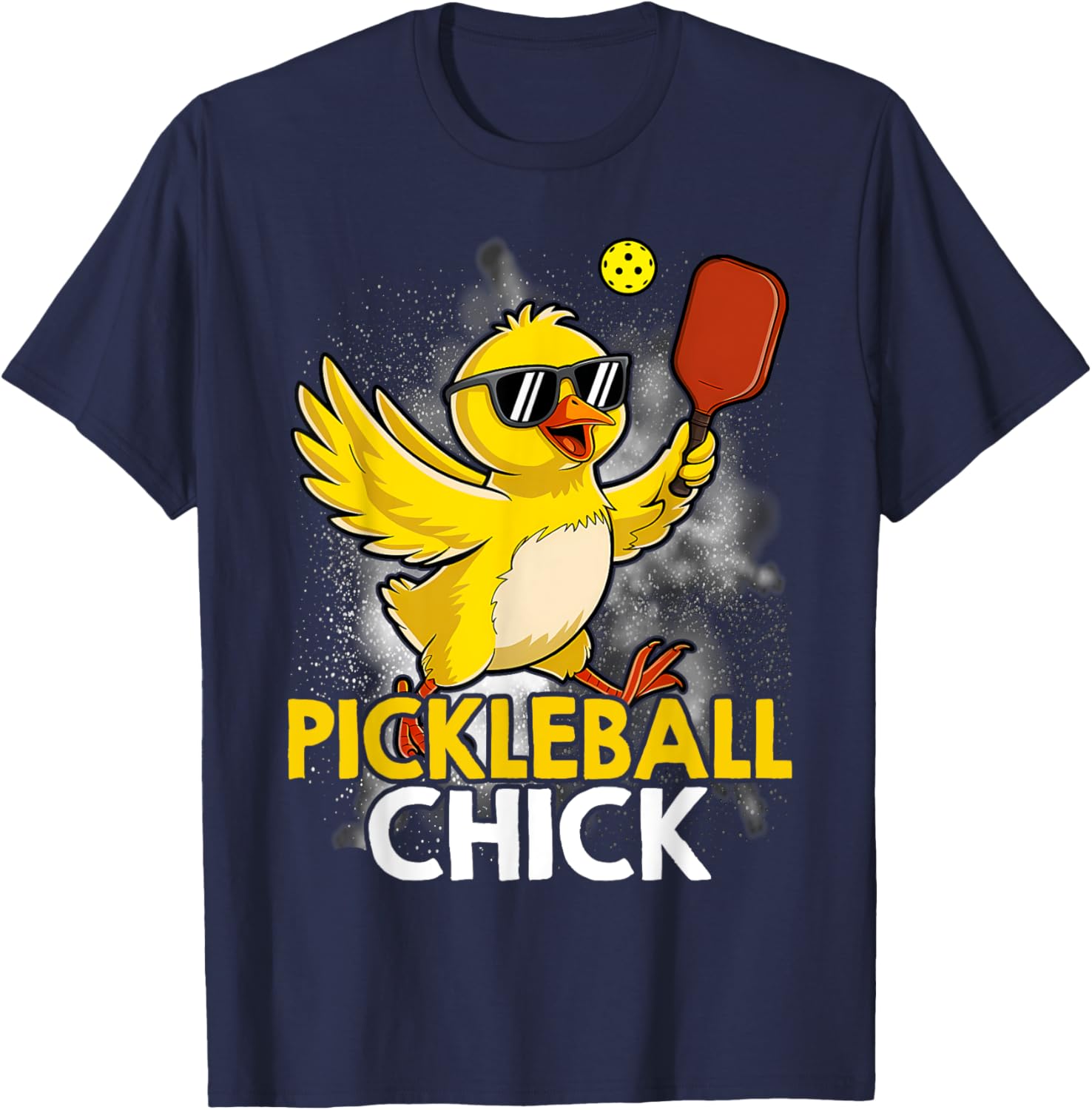 Funny Pickleball Chick T-Shirt for Women Girls Kids Toddler - 5