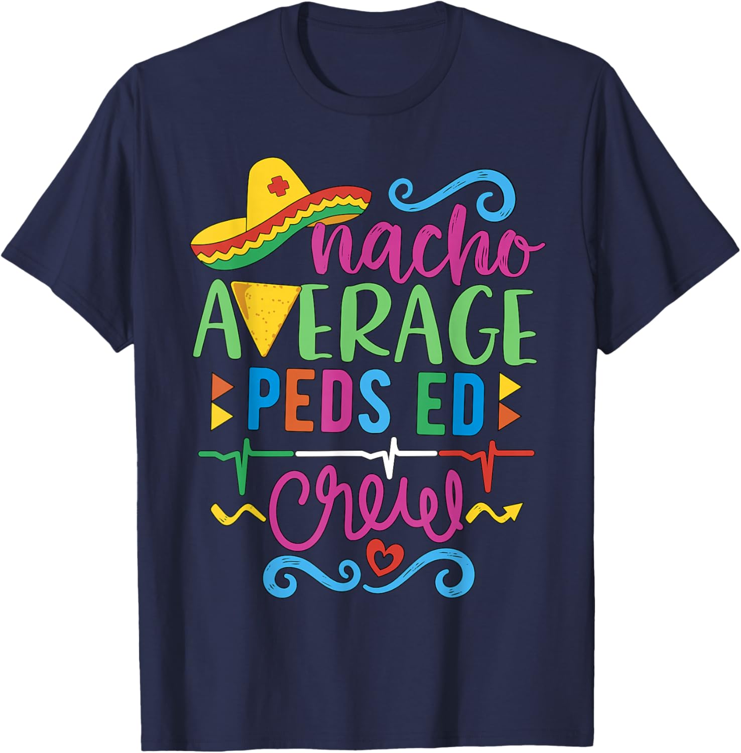 Emergency Nurse Techs Peds ED Crew T-Shirt for Pediatric Healthcare Heroes - 14