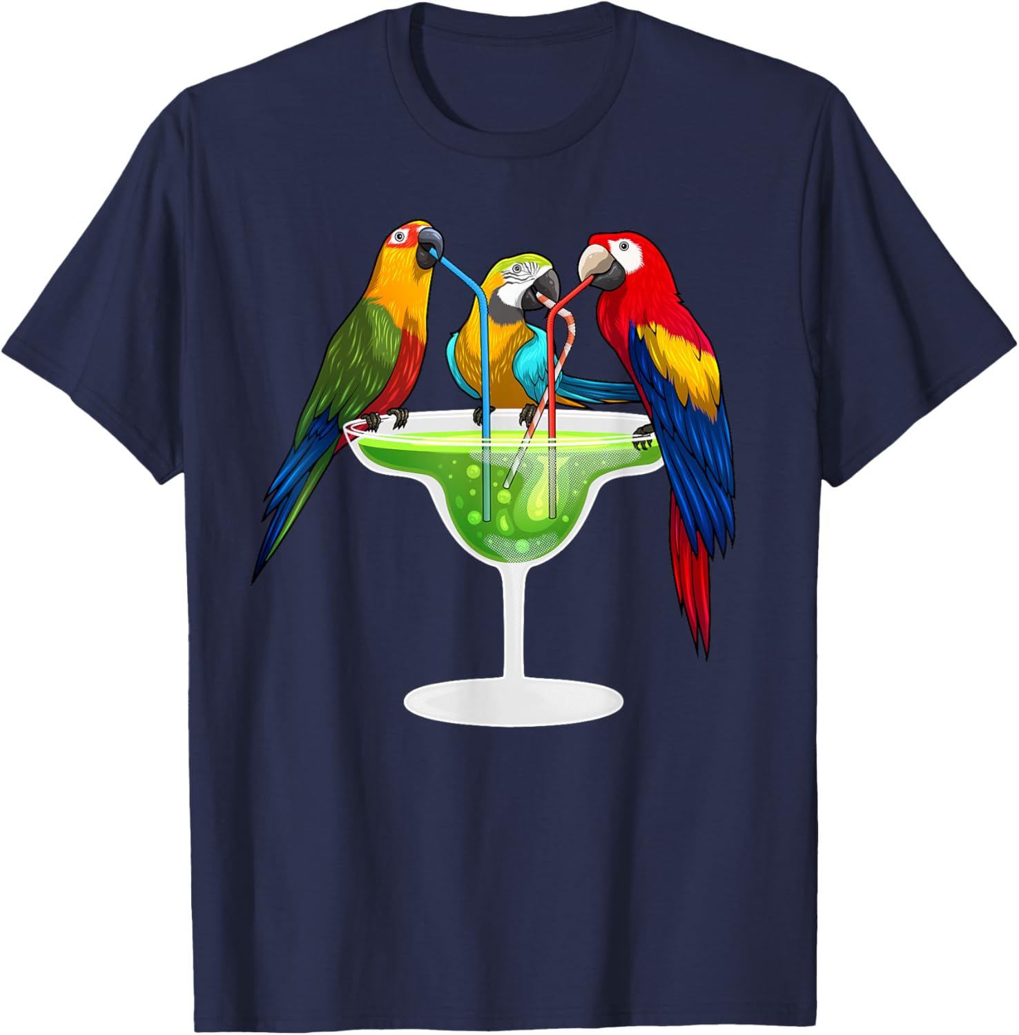 Cool Parrot Art T-Shirt for Bird Lovers - Fun Apparel for All Ages - 21
