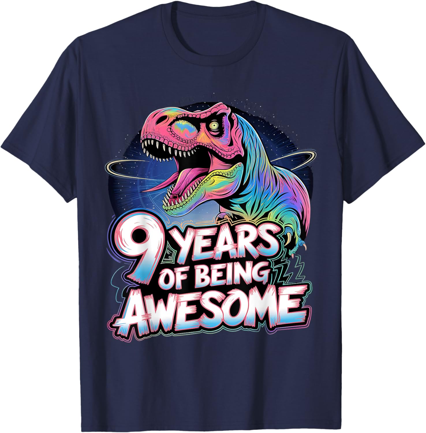Cute Dinosaur 9th Birthday Shirt for Boys - Perfect Gift for 9 Year Olds - 11