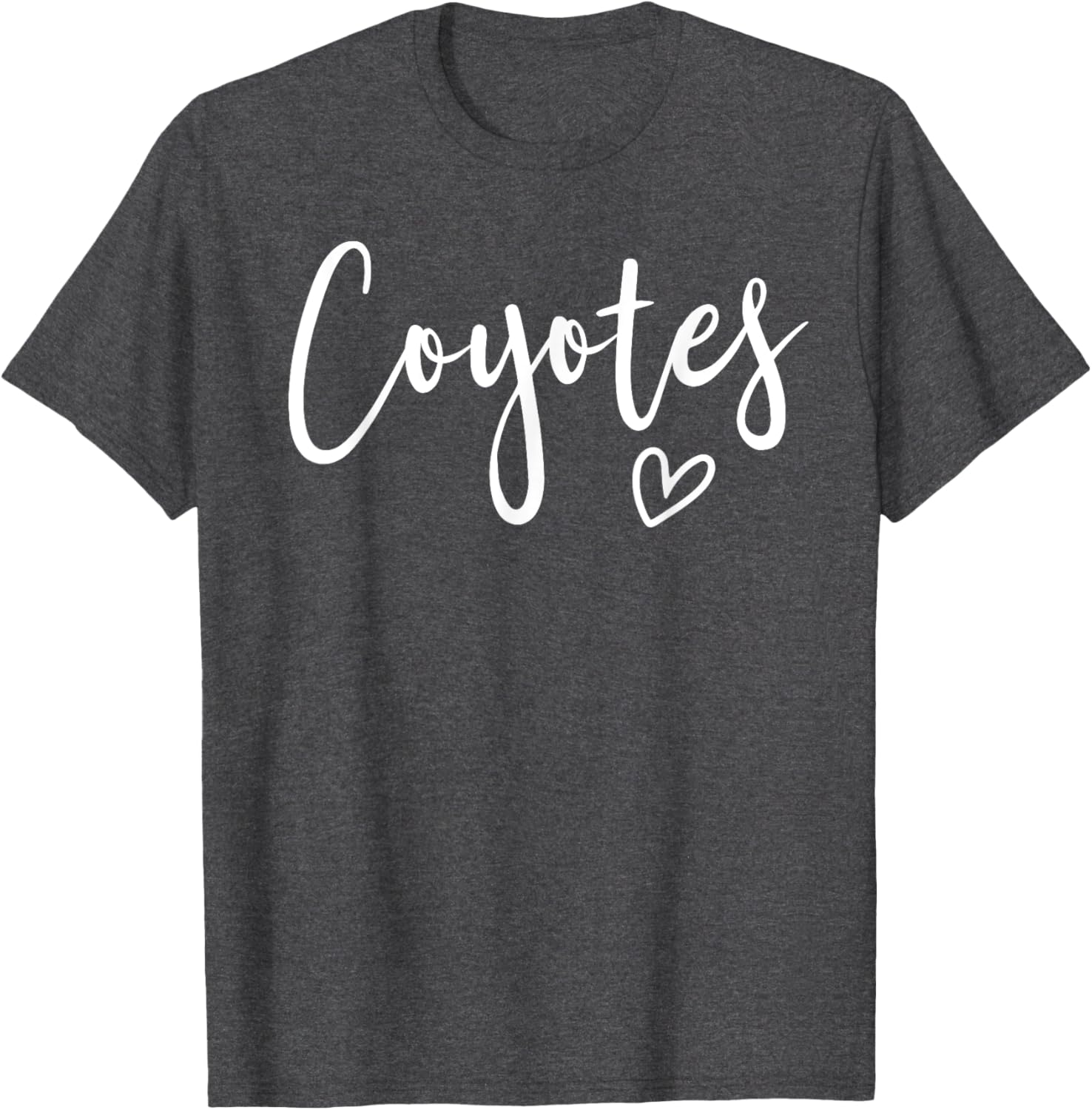 Coyotes High School Mascot Women's T-Shirt Stylish Team Apparel - 13