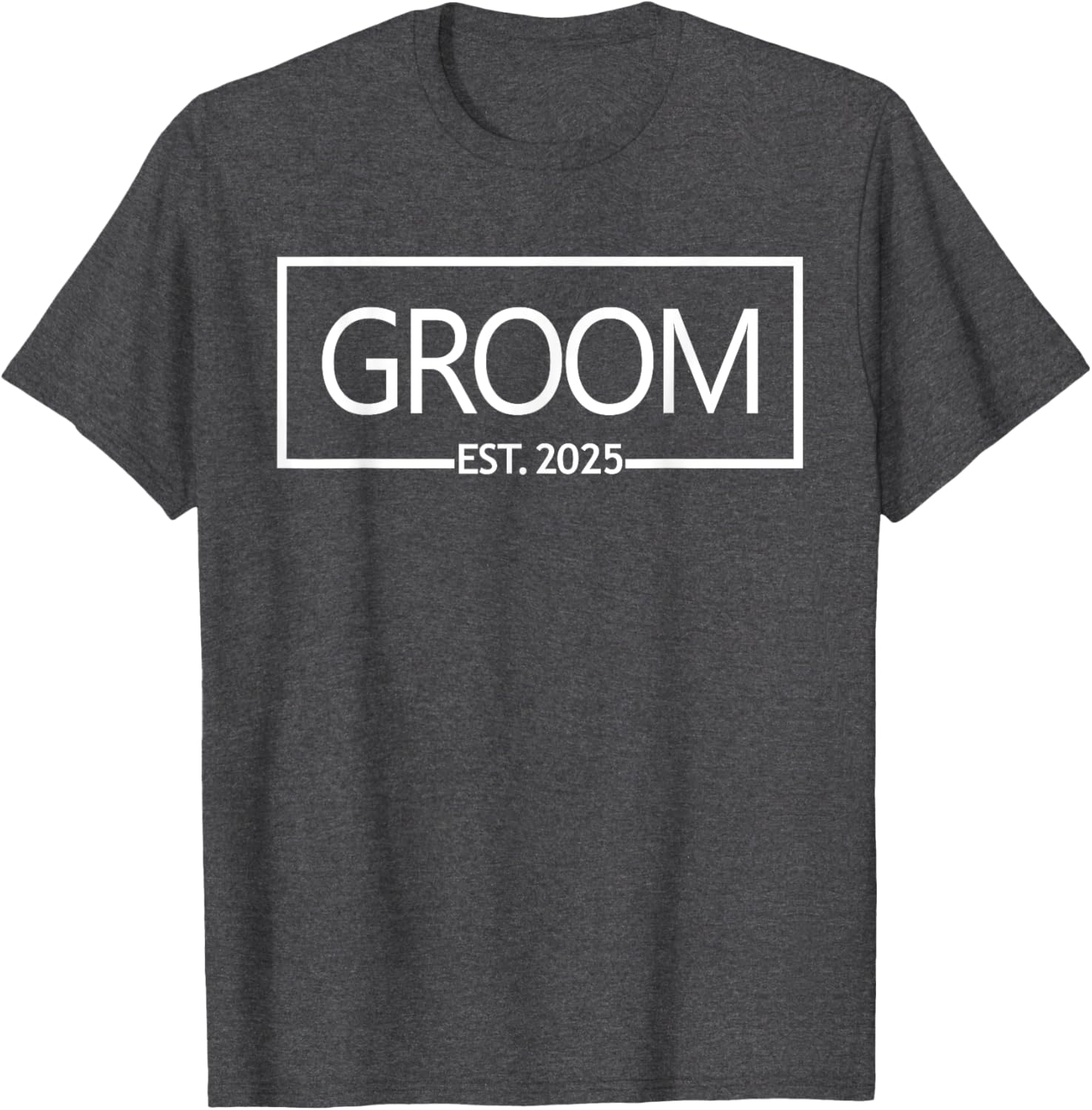 Groom Est. 2025 Bachelor Party T-Shirt for Future Husbands - 12