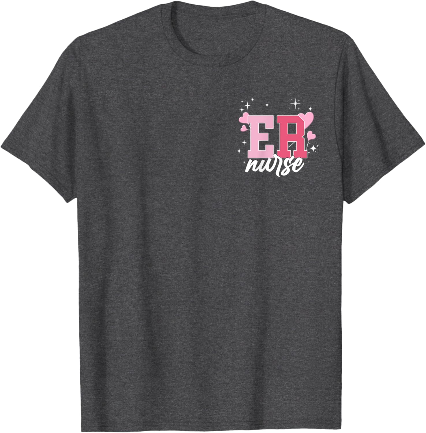 Emergency Department Valentine T-Shirt for ER Nurses - Cute & Fun Design - 4
