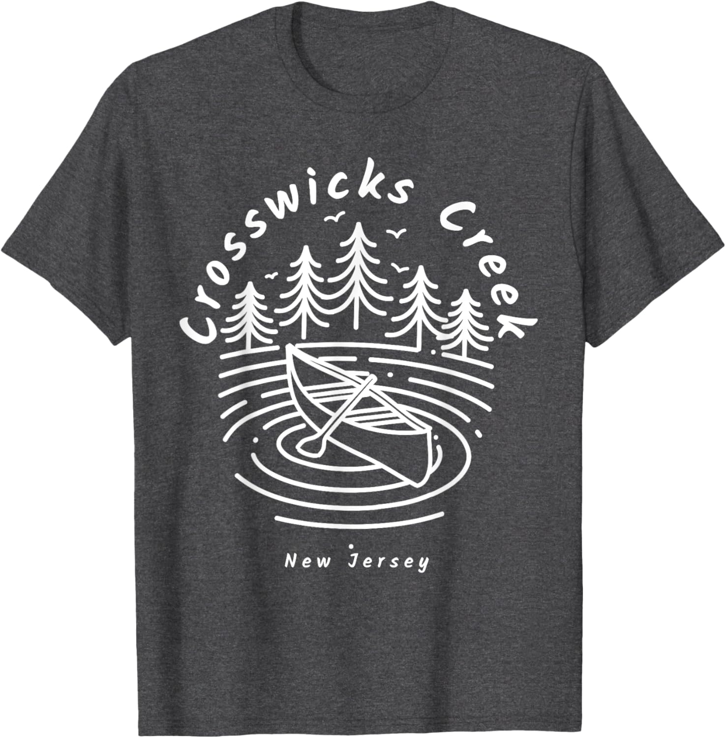 Crosswicks Creek New Jersey T-Shirt Perfect for Locals and Visitors - 17