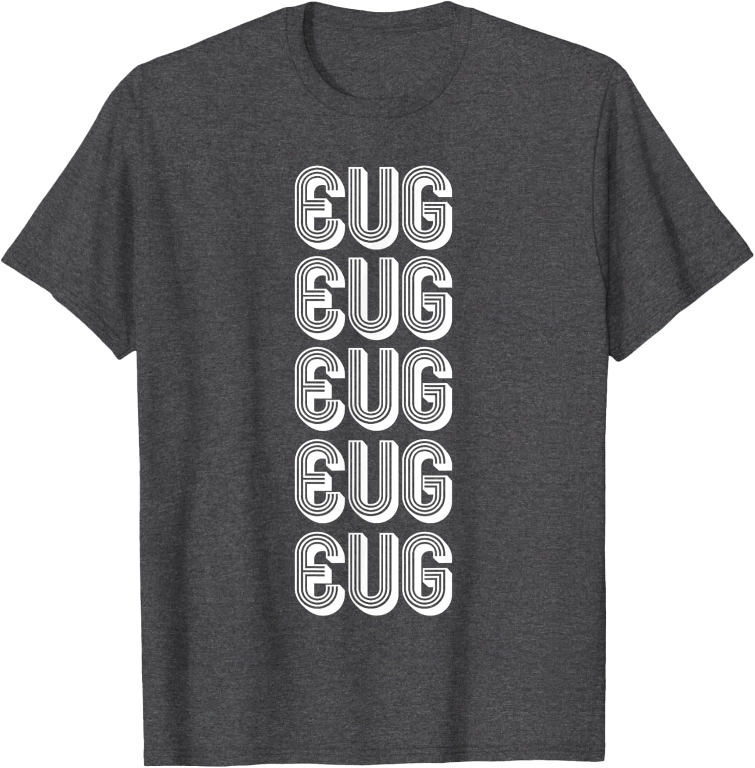 EUG Eugene Airport Travel T-Shirt for Comfortable Travel Style - 4