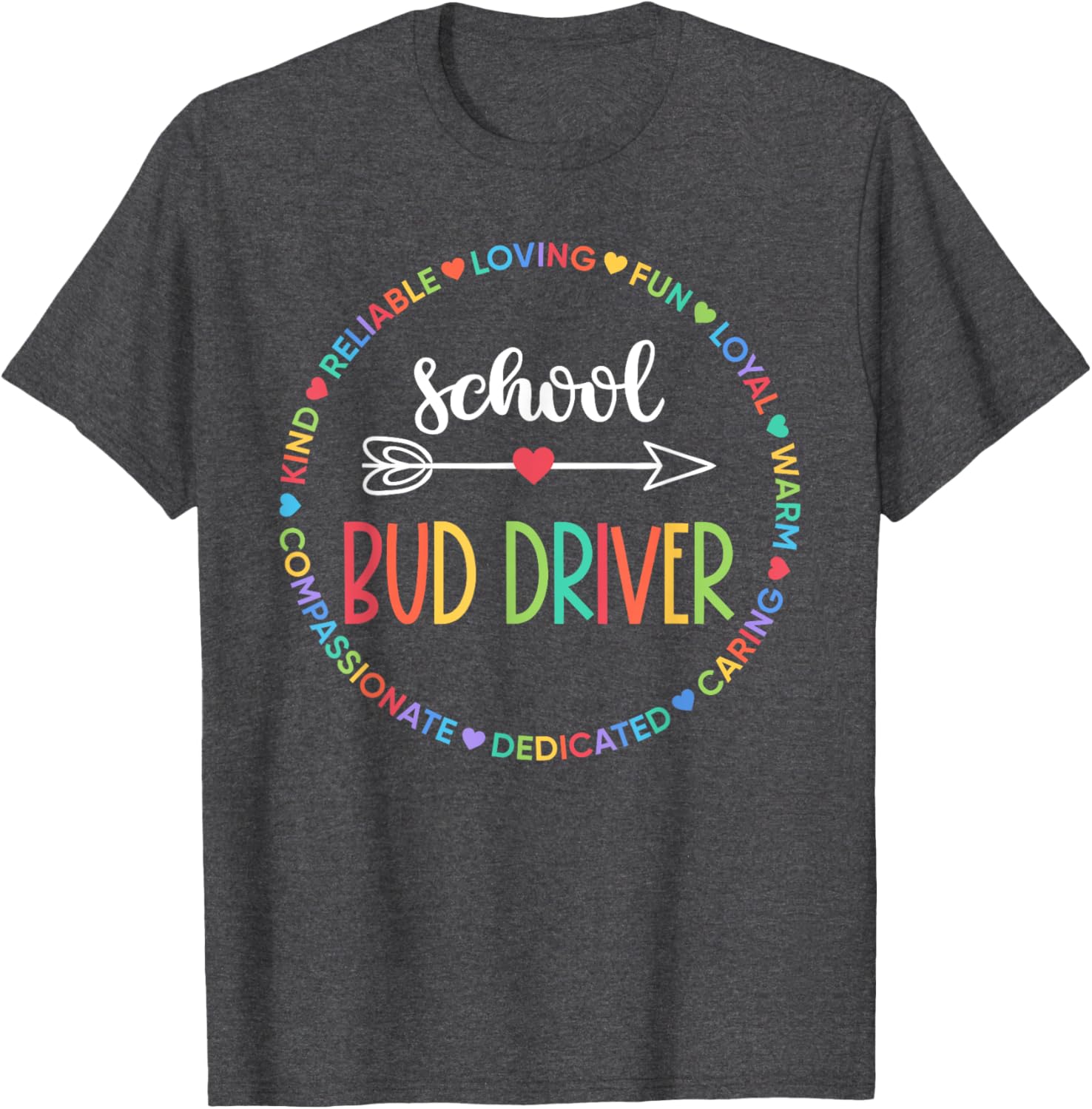Bus Driver Squad School Bus Driver Appreciation T-Shirt Gift - 7