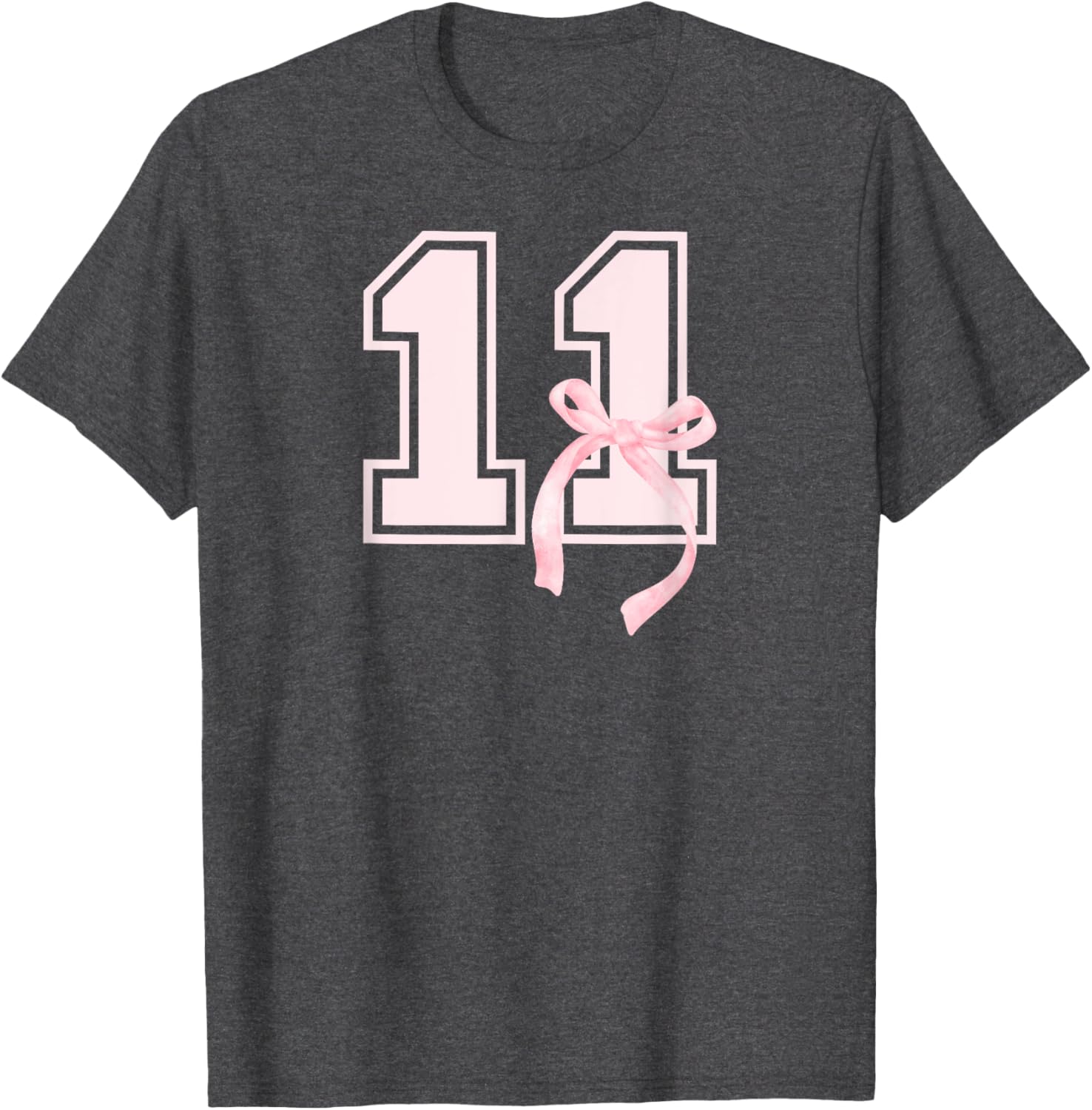 Coquette Bow T-Shirt for 11th Birthday Girls β Fun & Stylish Gift! - 18